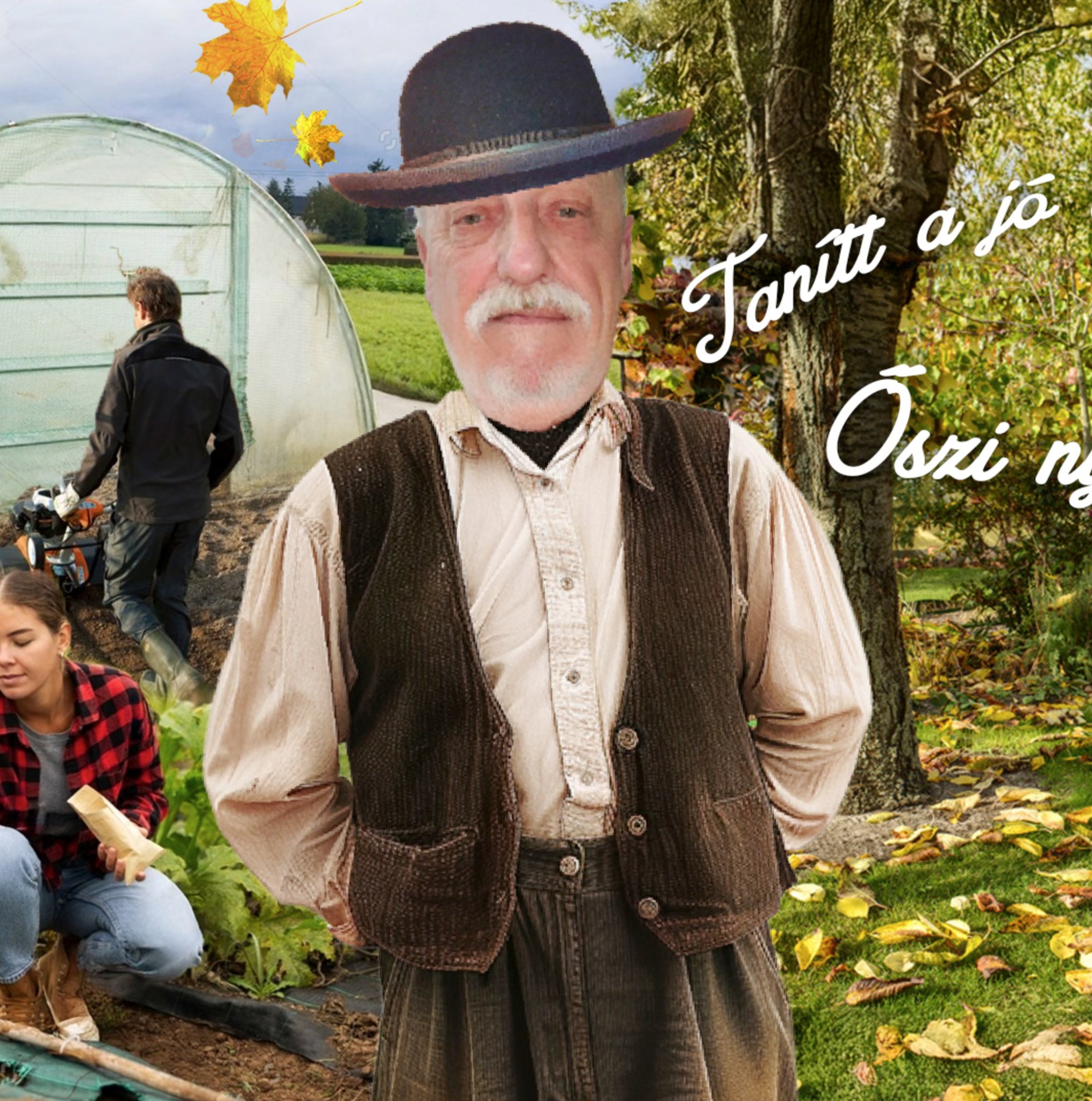 Tanítt a jó öreg csallóközi: Őszi nyelvlecke Gyulabáttyú