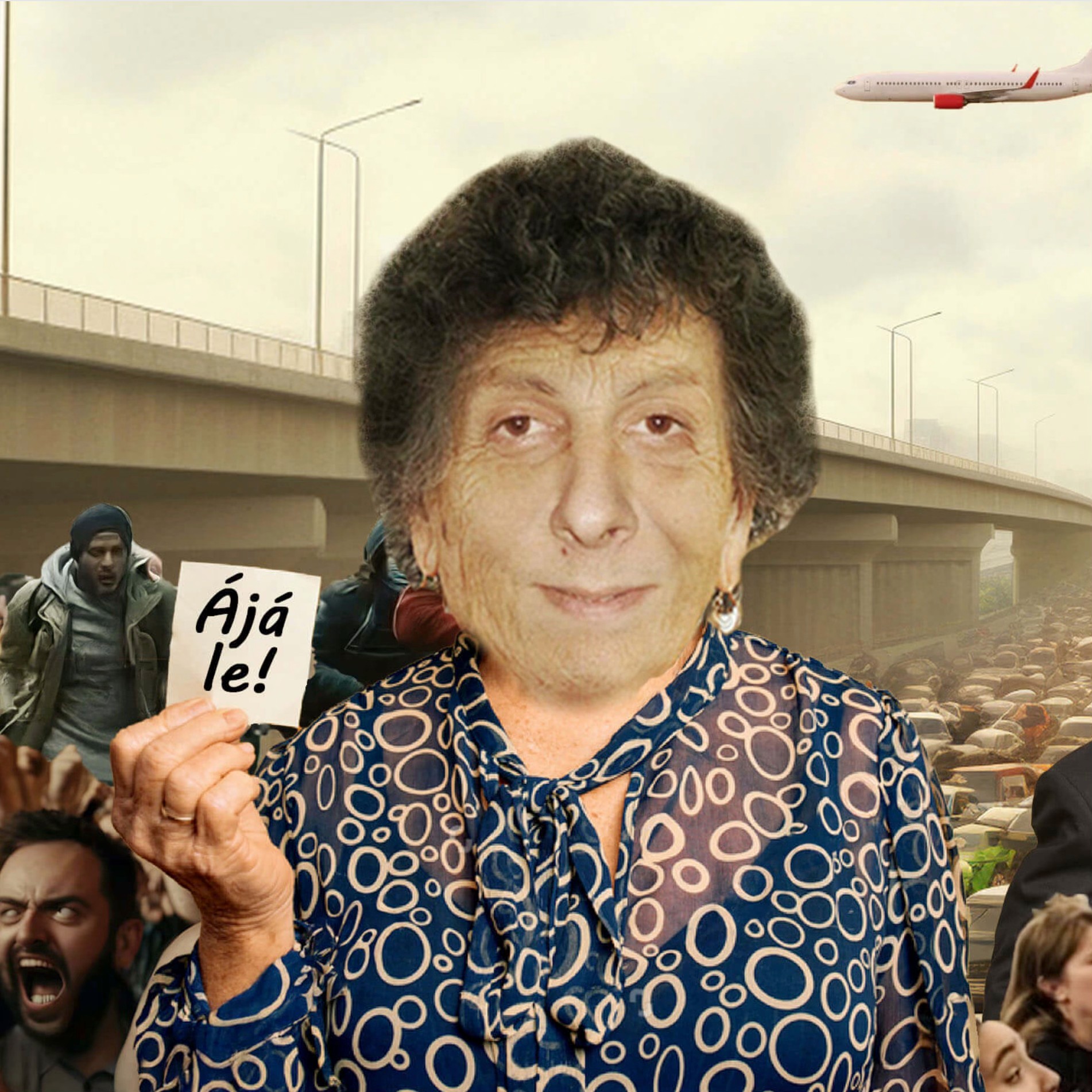 Szaval a jó öreg csallóközi:  Mulandó a ílet!