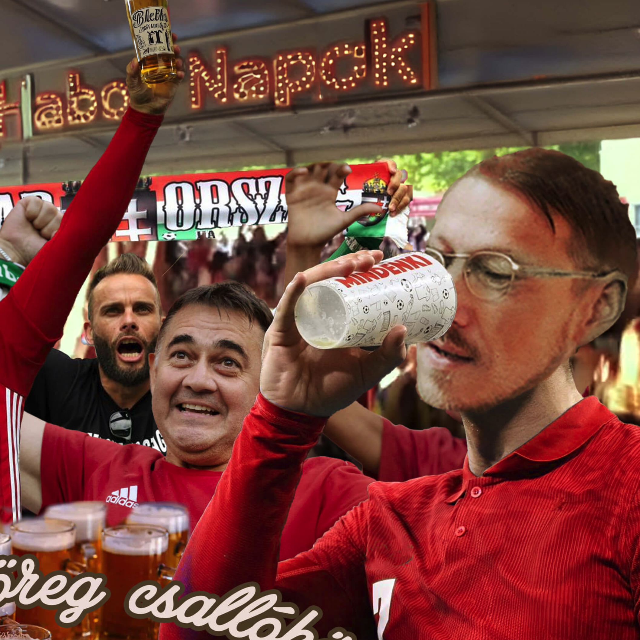 Szaval a jó öreg csallóközi: Habos napok várnok rátok drágo cimborák! ⚽