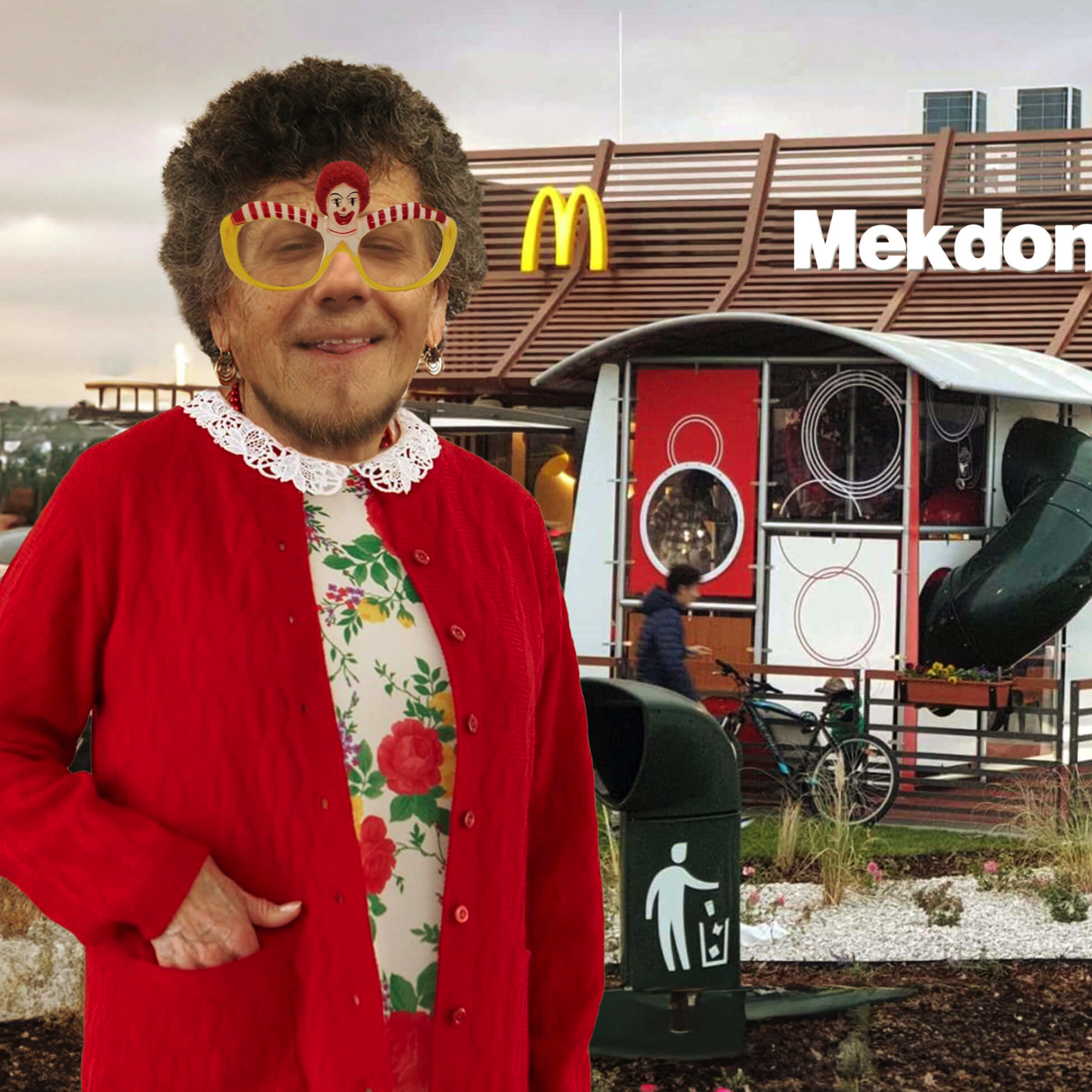 Szaval a jó öreg csallóközi: Jajj, mi vót a Mekdonalcbo!!!