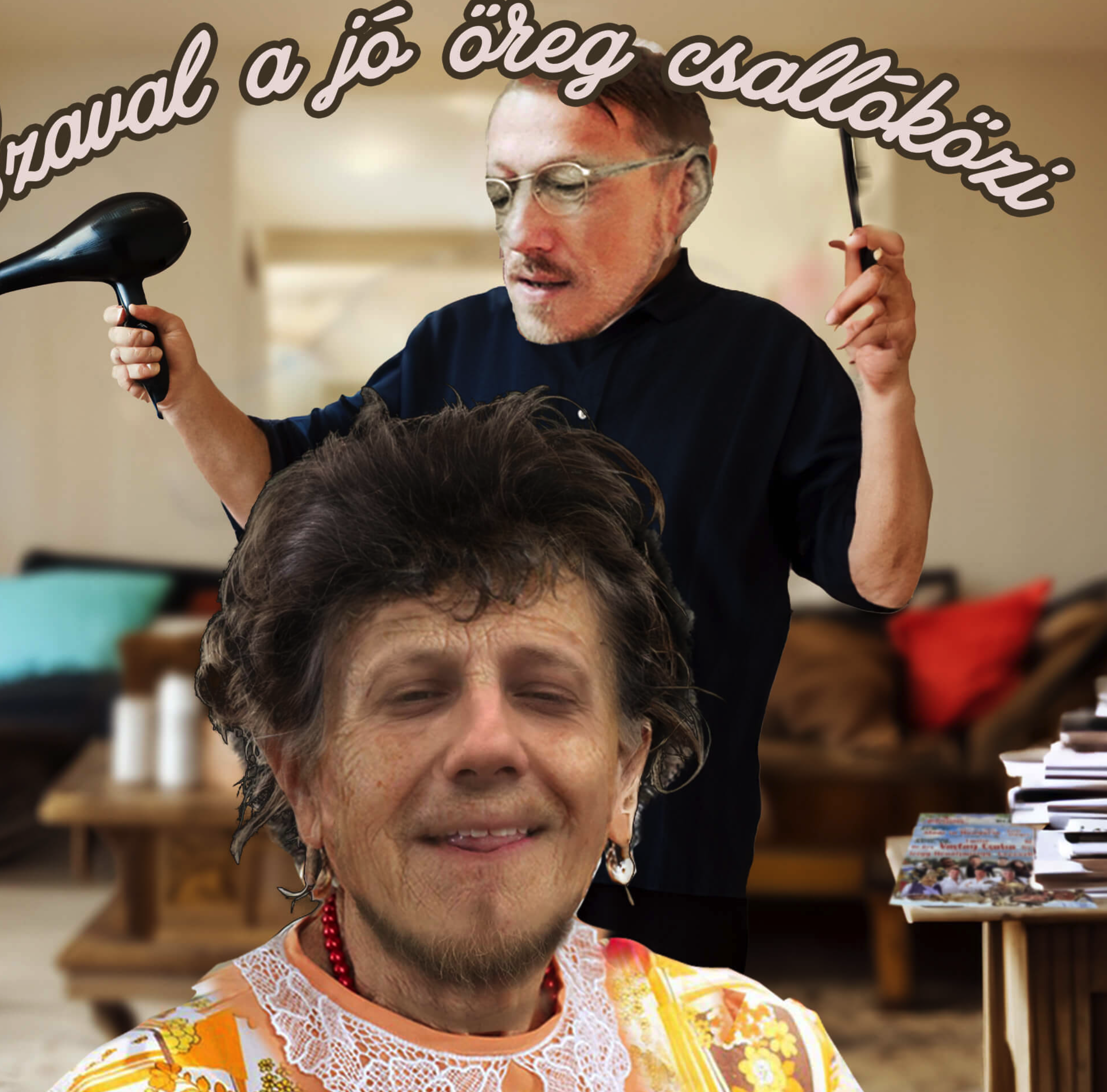 Szaval a jó öreg csallóközi: Nincs ki becsavarjon…