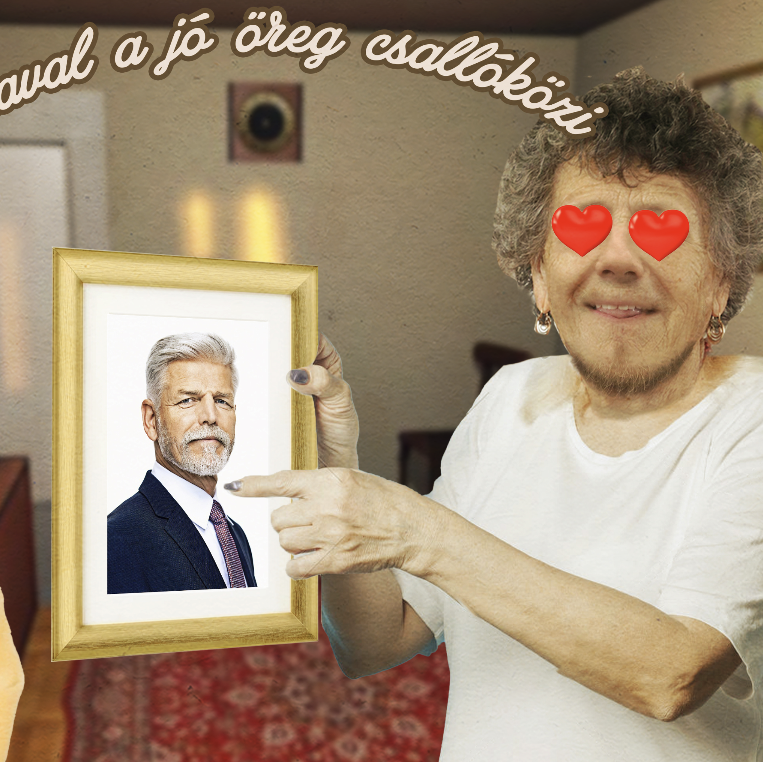 Szaval a jó öreg csallóközi: Vígem vana Pétër Páltú!