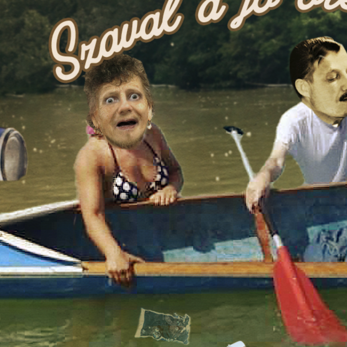 Szaval a jó öreg csallóközi: Főborútunk Kis-Dunábo