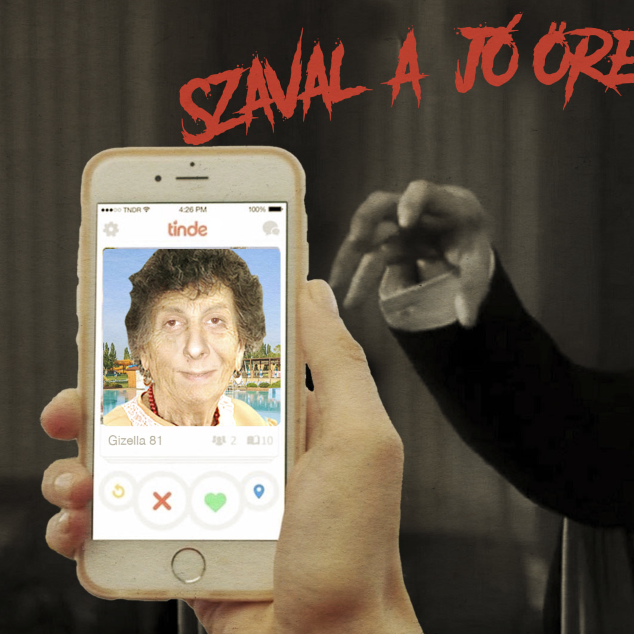 Szaval a jó öreg csallóközi: Gizifíta drakulátú, tőccseleja Tindërt