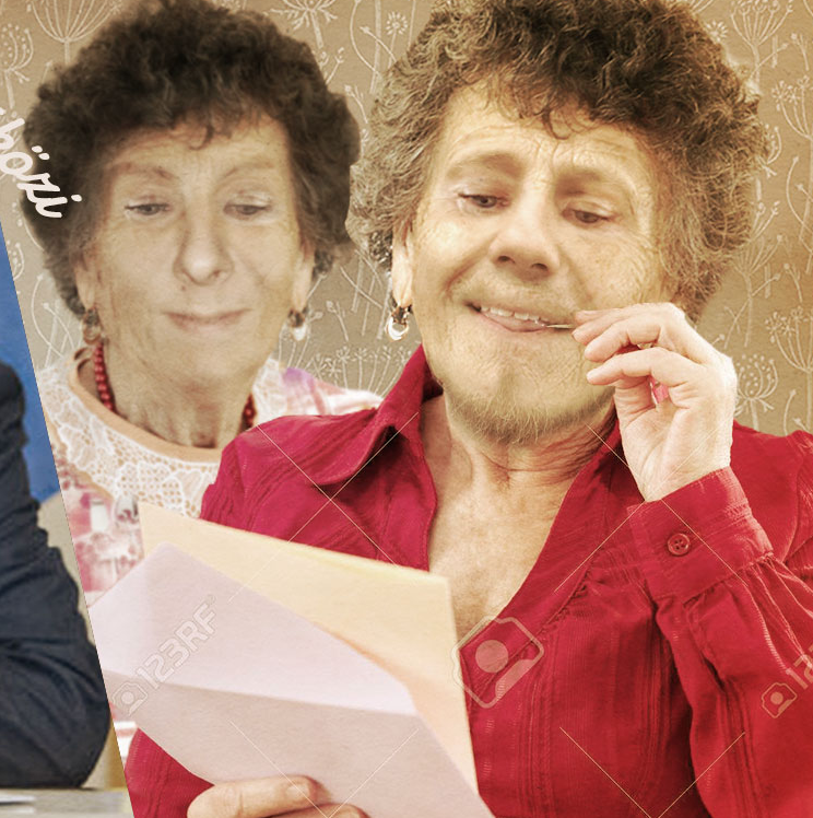 Szaval a jó öreg csallóközi: Levelet kaptam lajf (Na ná na na)