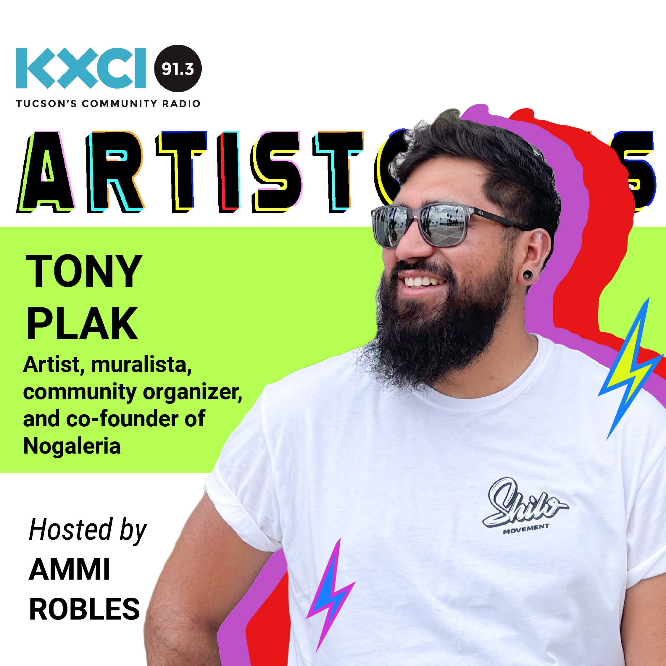 Tony Plak - Artist, muralista, community organizer and co-founder of Nogaleria