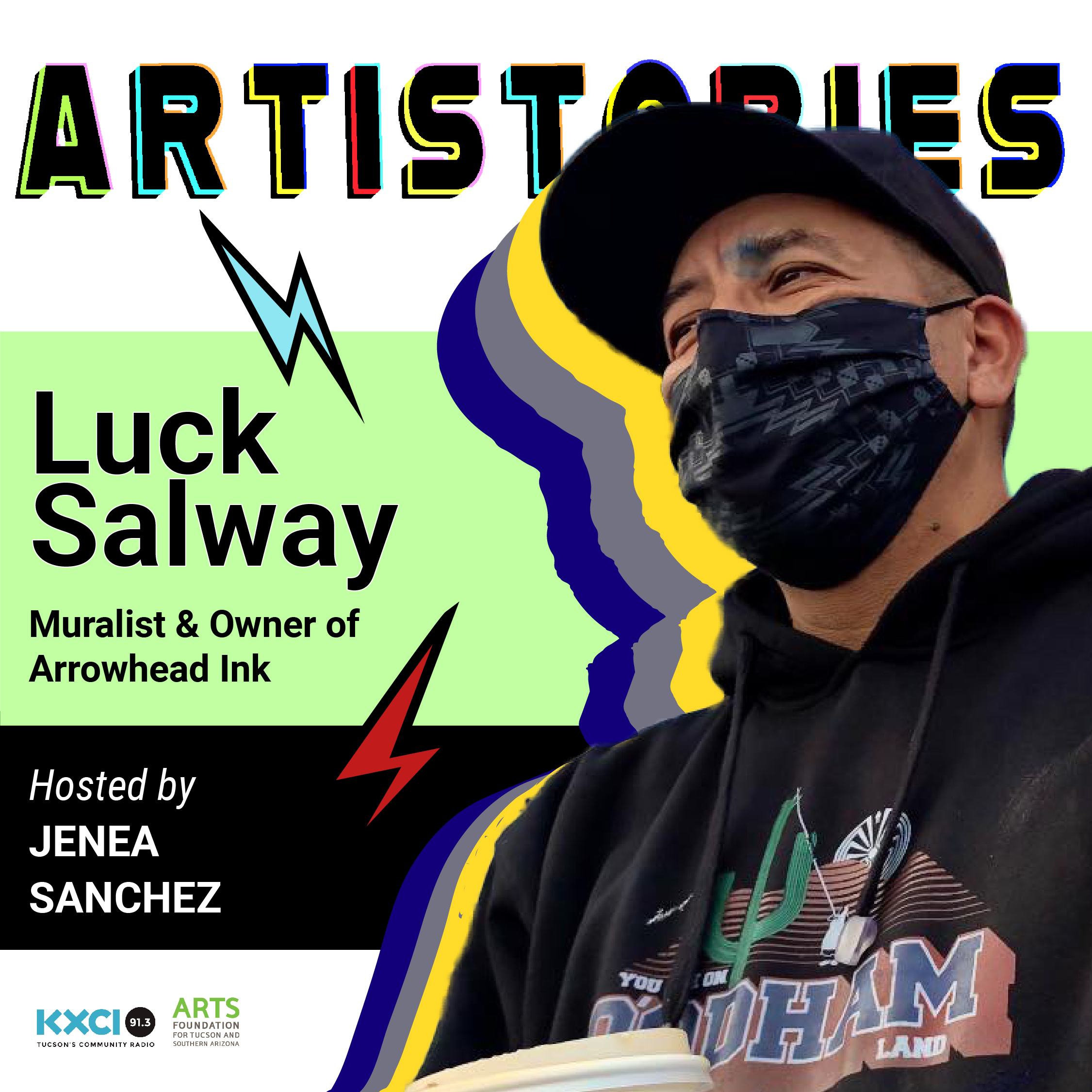 Luck Salway- Muralist and Owner of Arrowhead Ink
