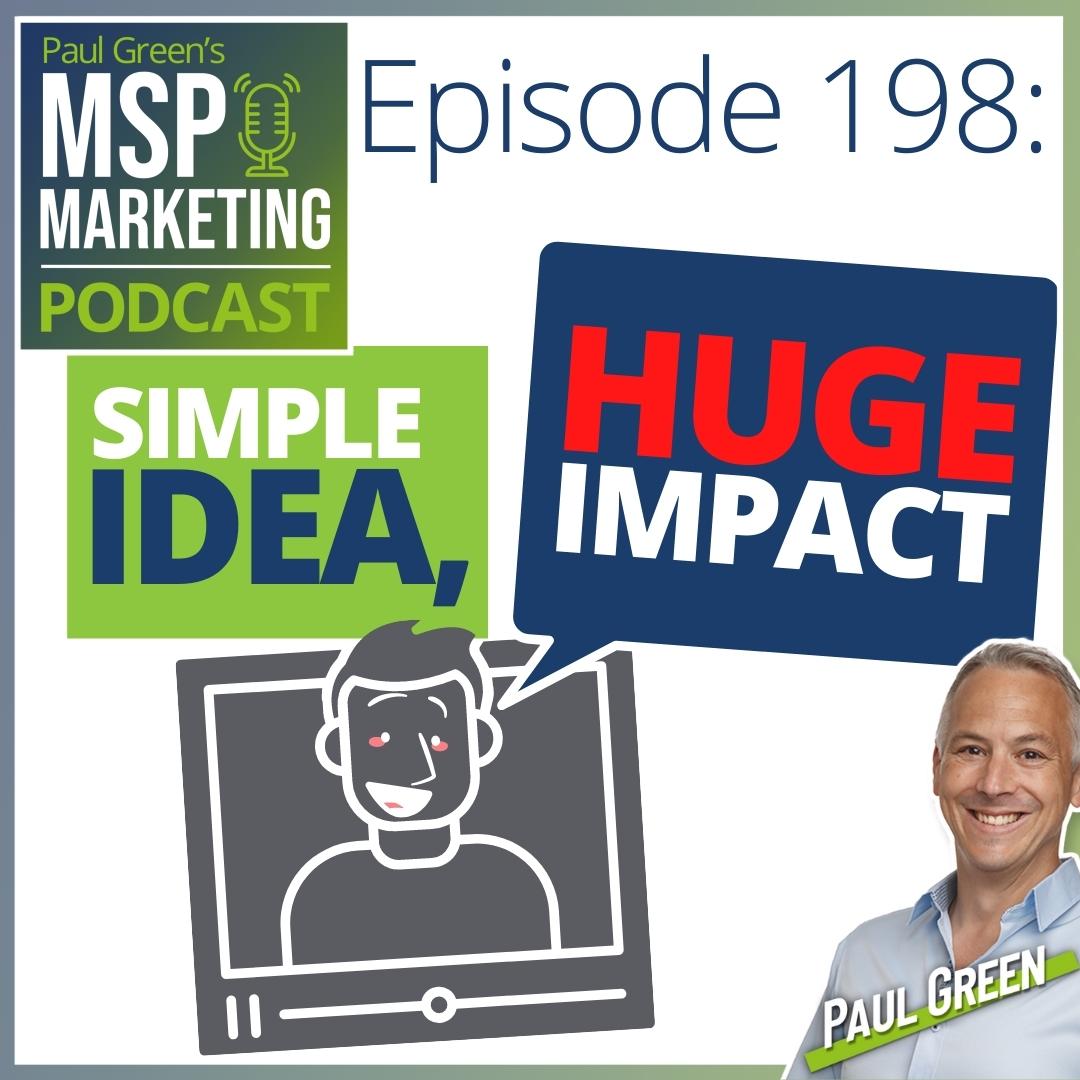 Episode 198: This simple idea will have HUGE impact
