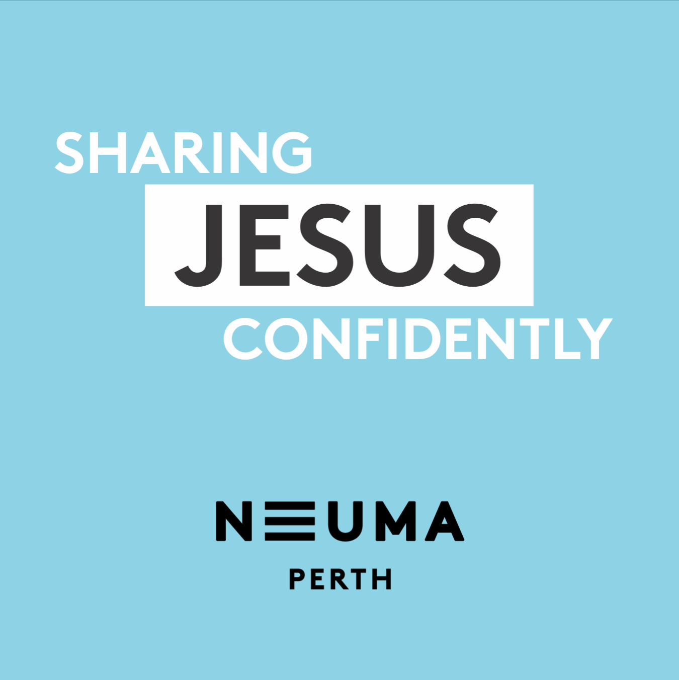 Sharing Jesus Confidently - Ps Sharee Rice