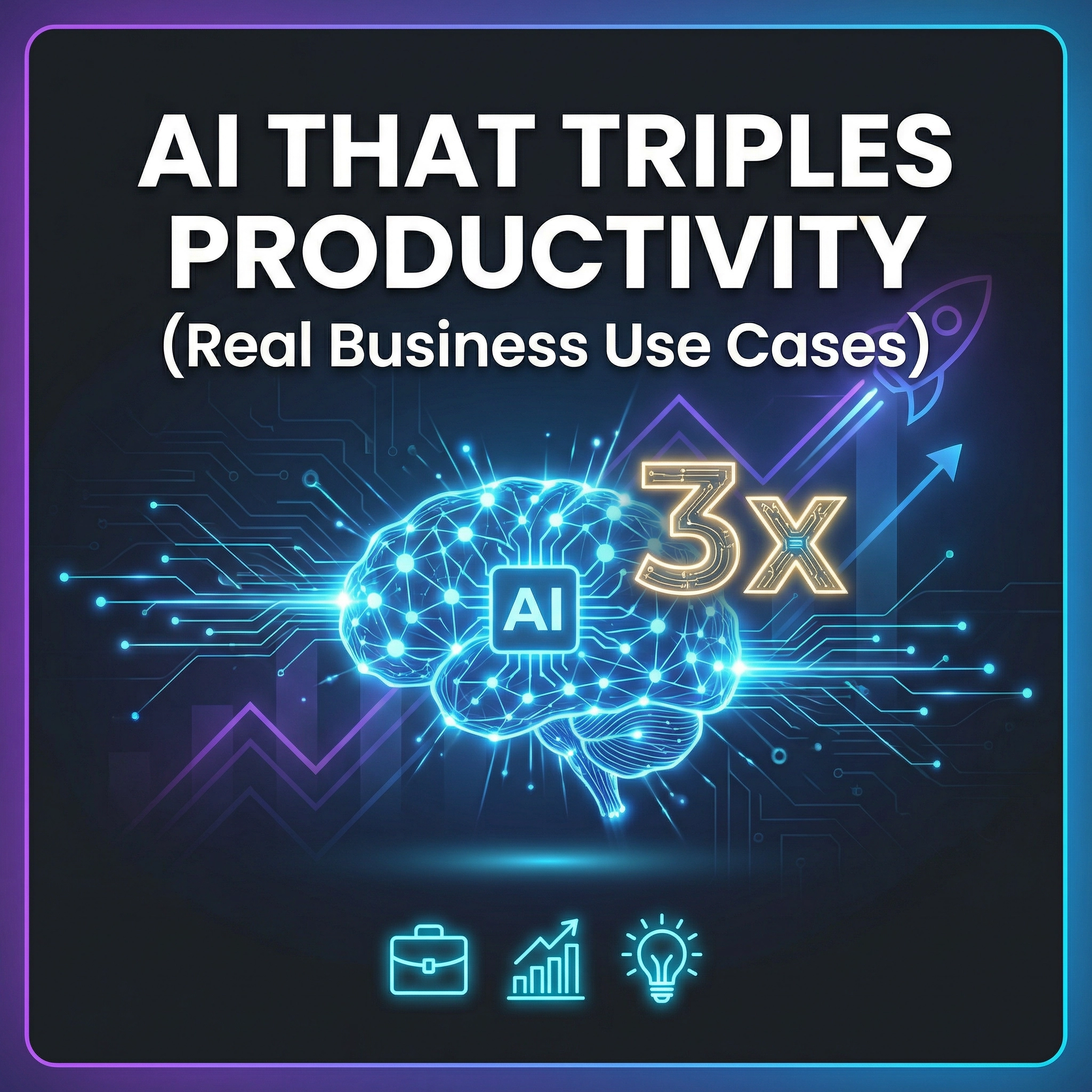 AI That Triples Productivity (Real Business Use Cases)