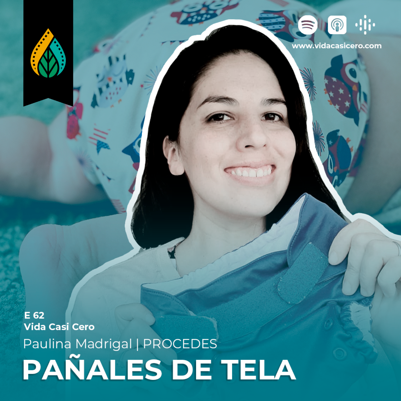 E62 - Pañales de tela| Paulina Madrigal