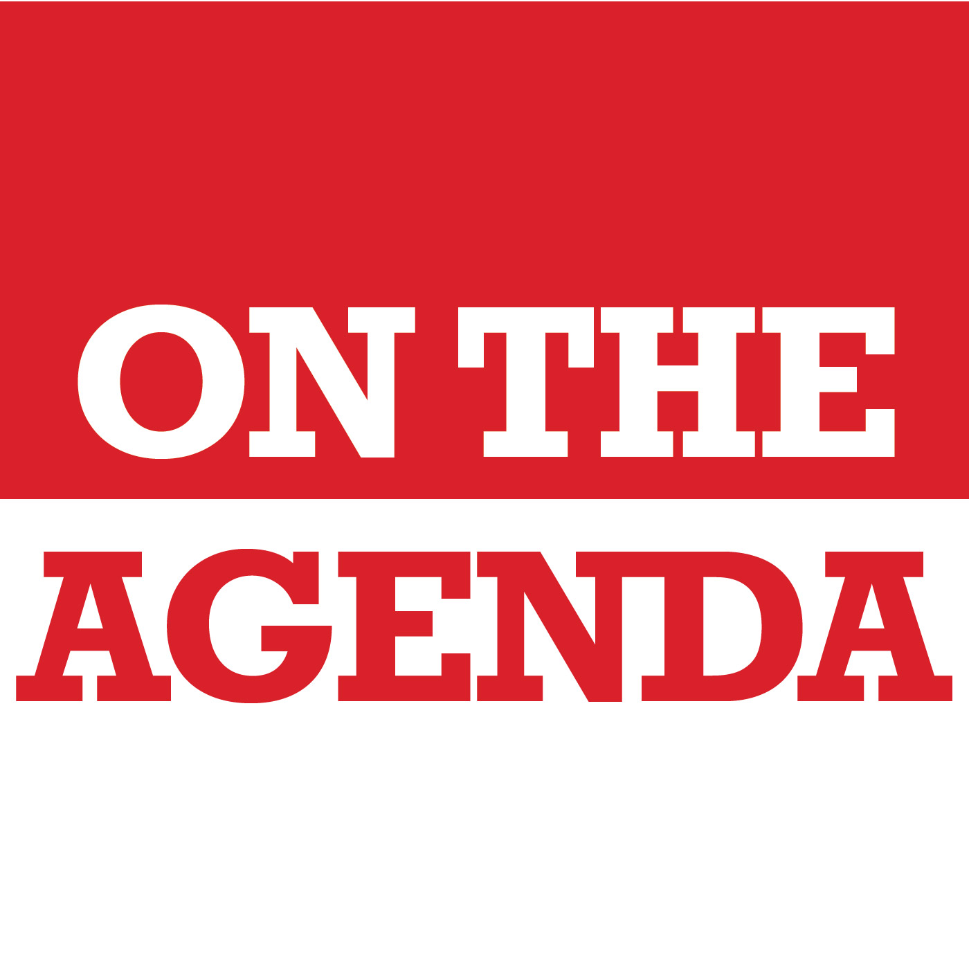 On the Agenda