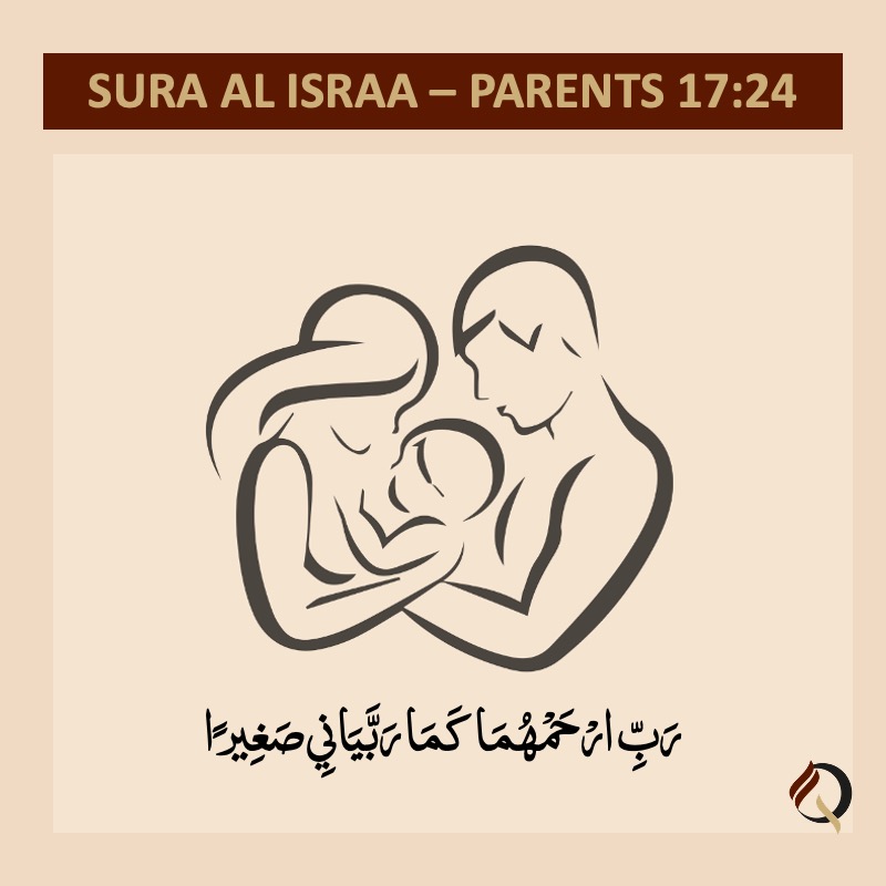 Sura Al Israa - verse 24 - Parents