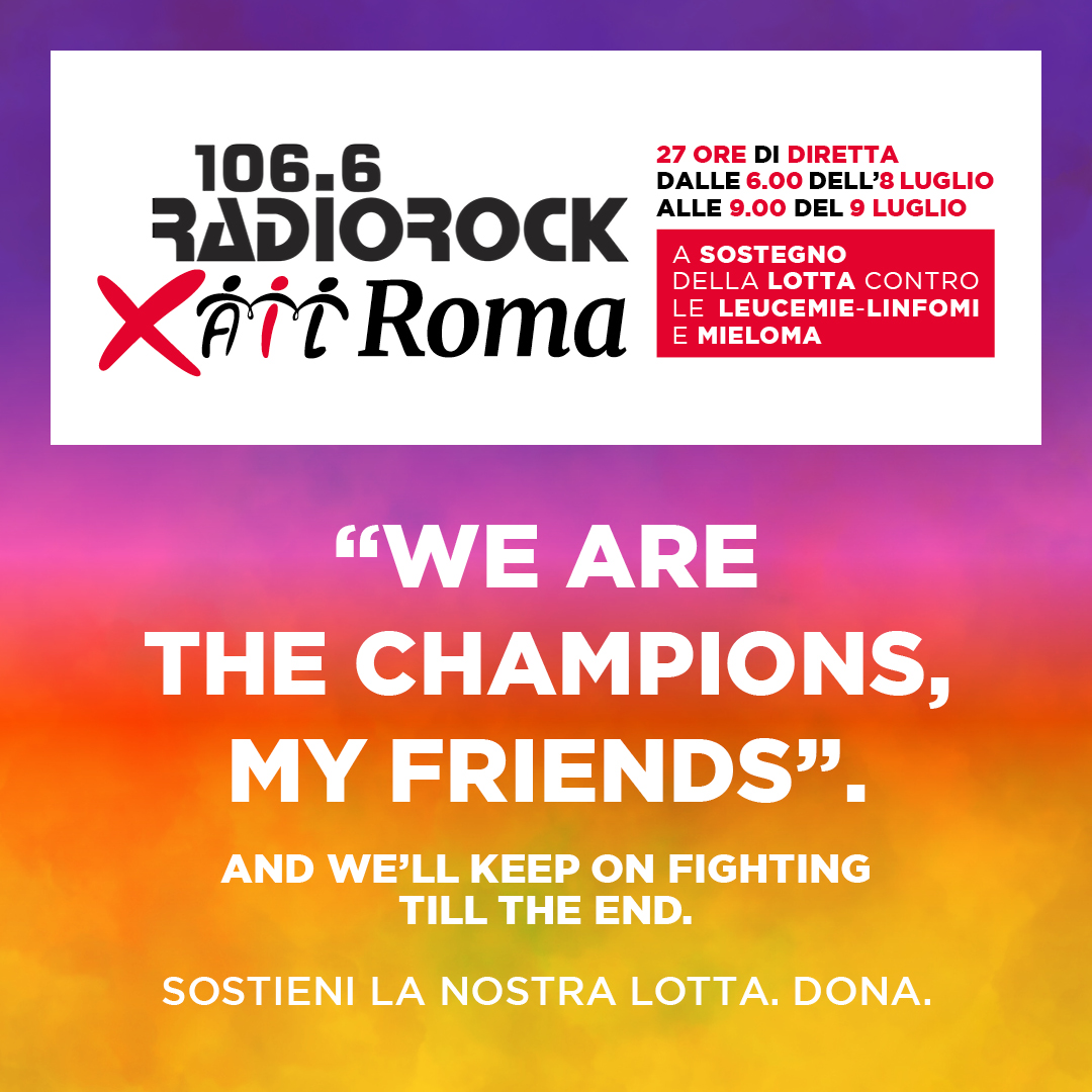 "Maratona Radio Rock For AIL": Best Of (08-07-22)