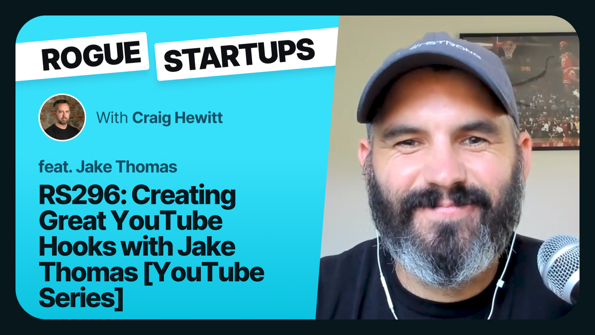 RS296: Creating Great YouTube Hooks with Jake Thomas [YouTube Series]