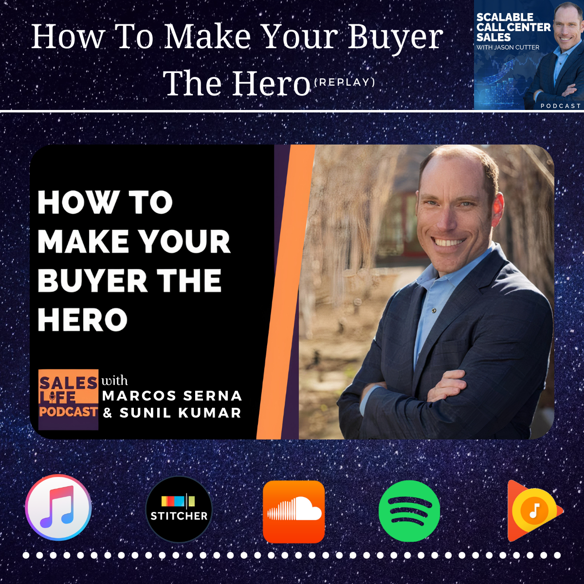 [031] How To Make Your Buyer The Hero - Saleslife Podcast (Replay)