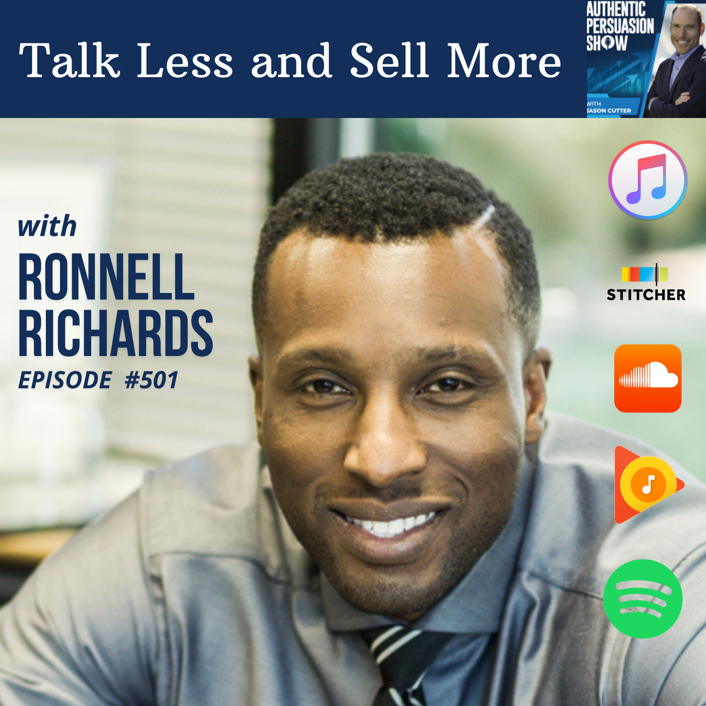 [501] Talk Less and Sell More, with Ronnell Richards from Business & Bourbon