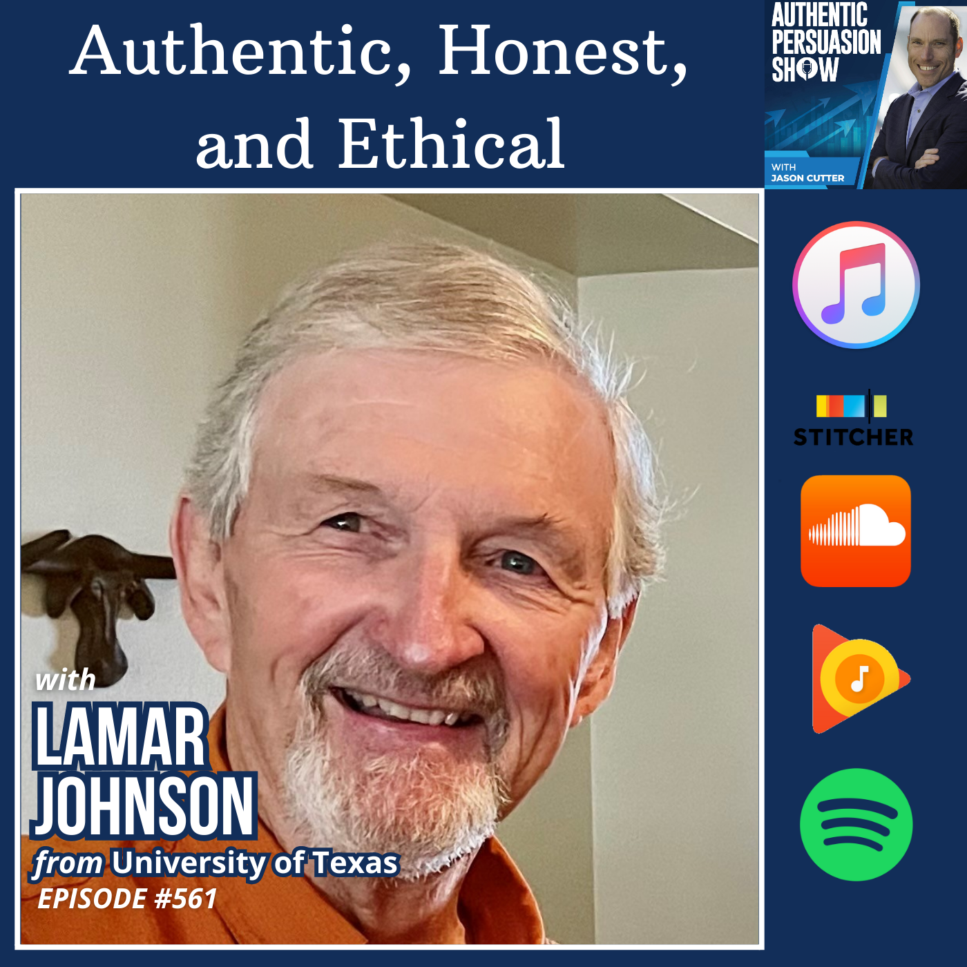 [561] Authentic, Honest, and Ethical, with Lamar Johnson from University of Texas