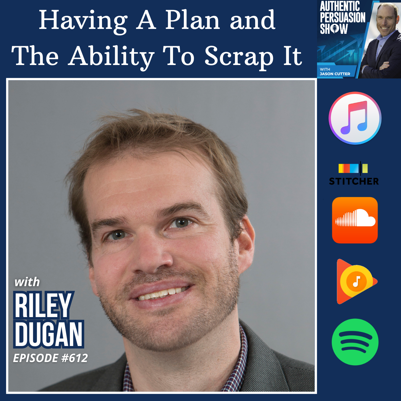 [612] Having a Plan and the Ability to Scrap it, with Dr. Riley Dugan from the University of Dayton