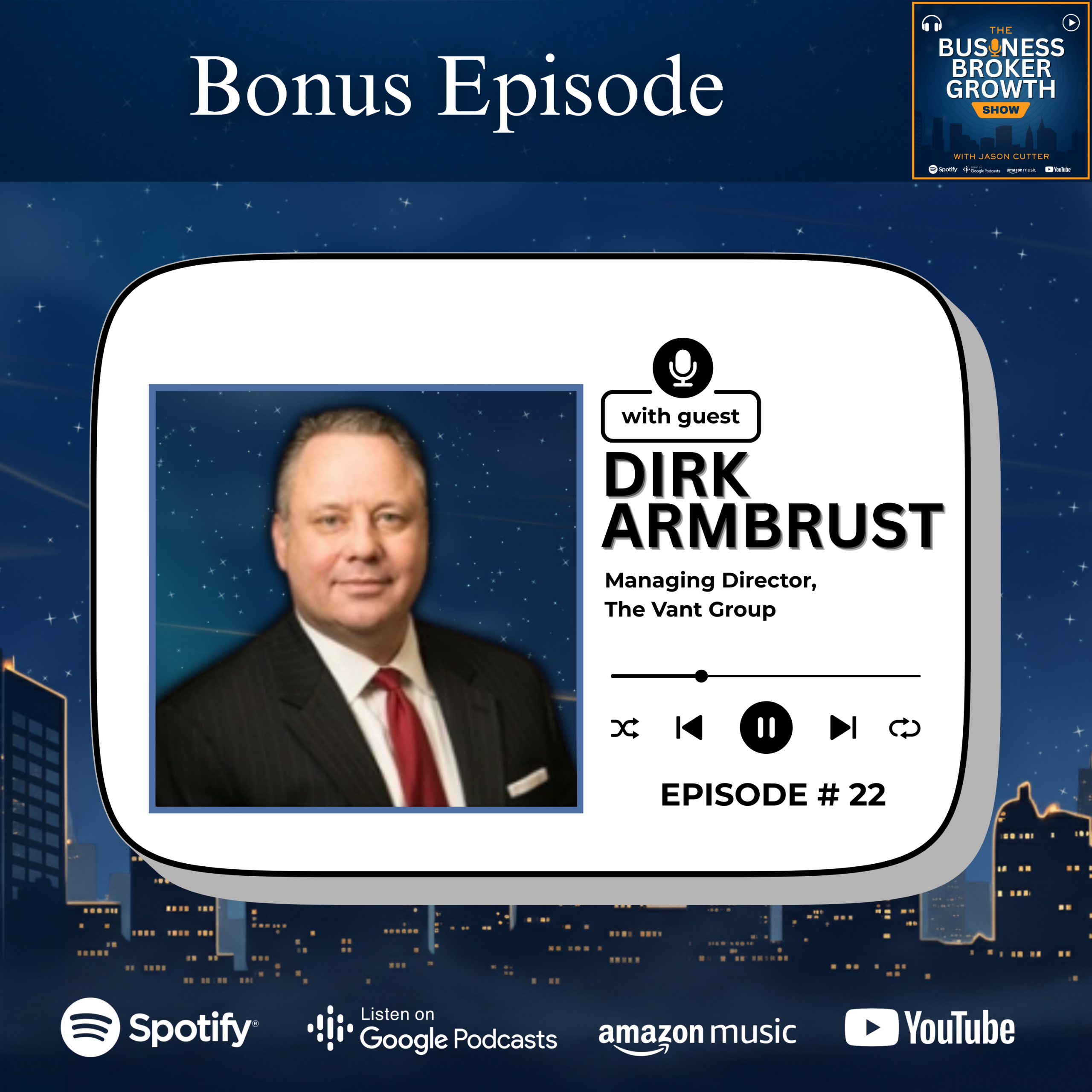 Bonus Episode, with Dirk Armbrust