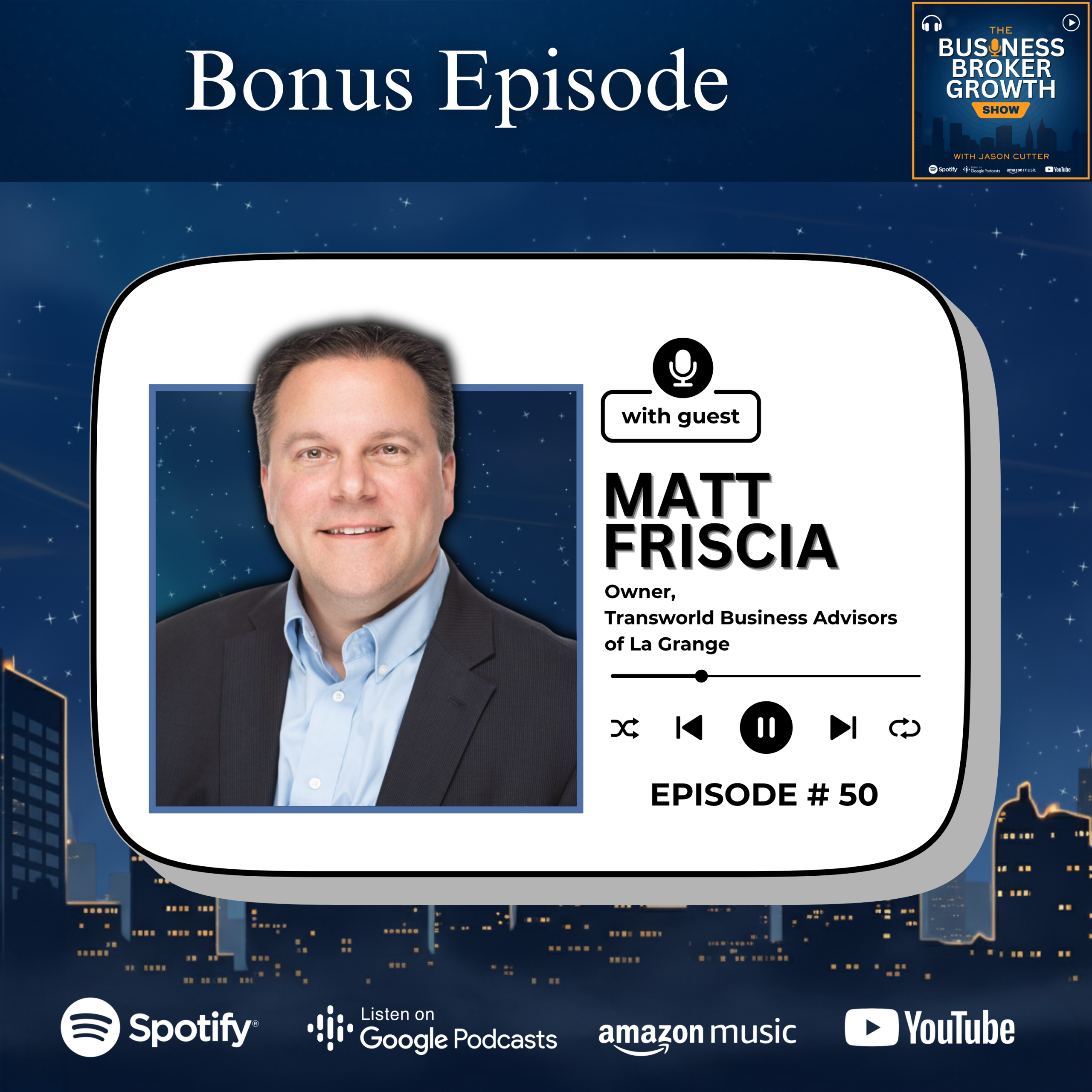 Bonus Episode, with Matt Friscia