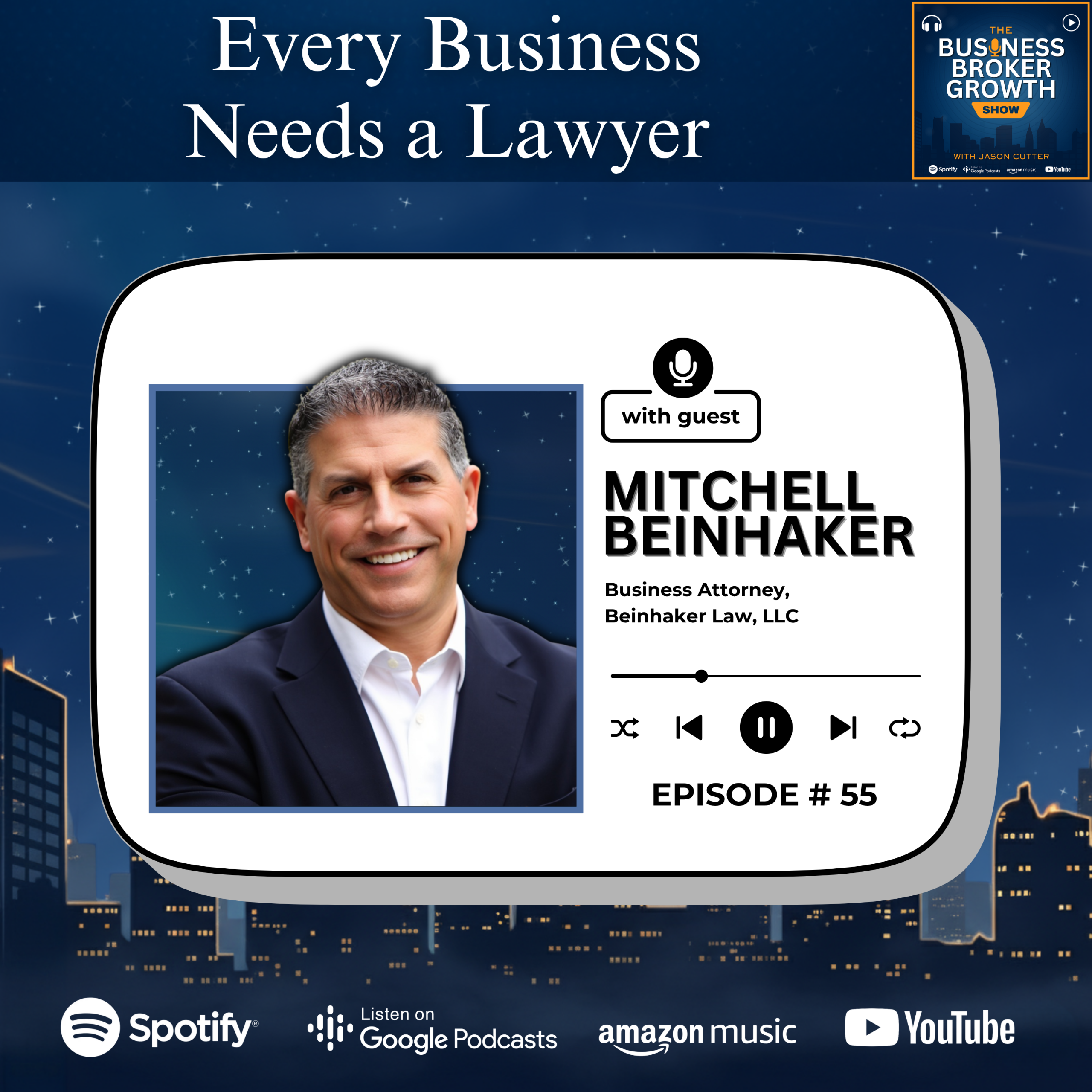 Every Business Needs a Lawyer, Mitchell Beinhaker episode artwork