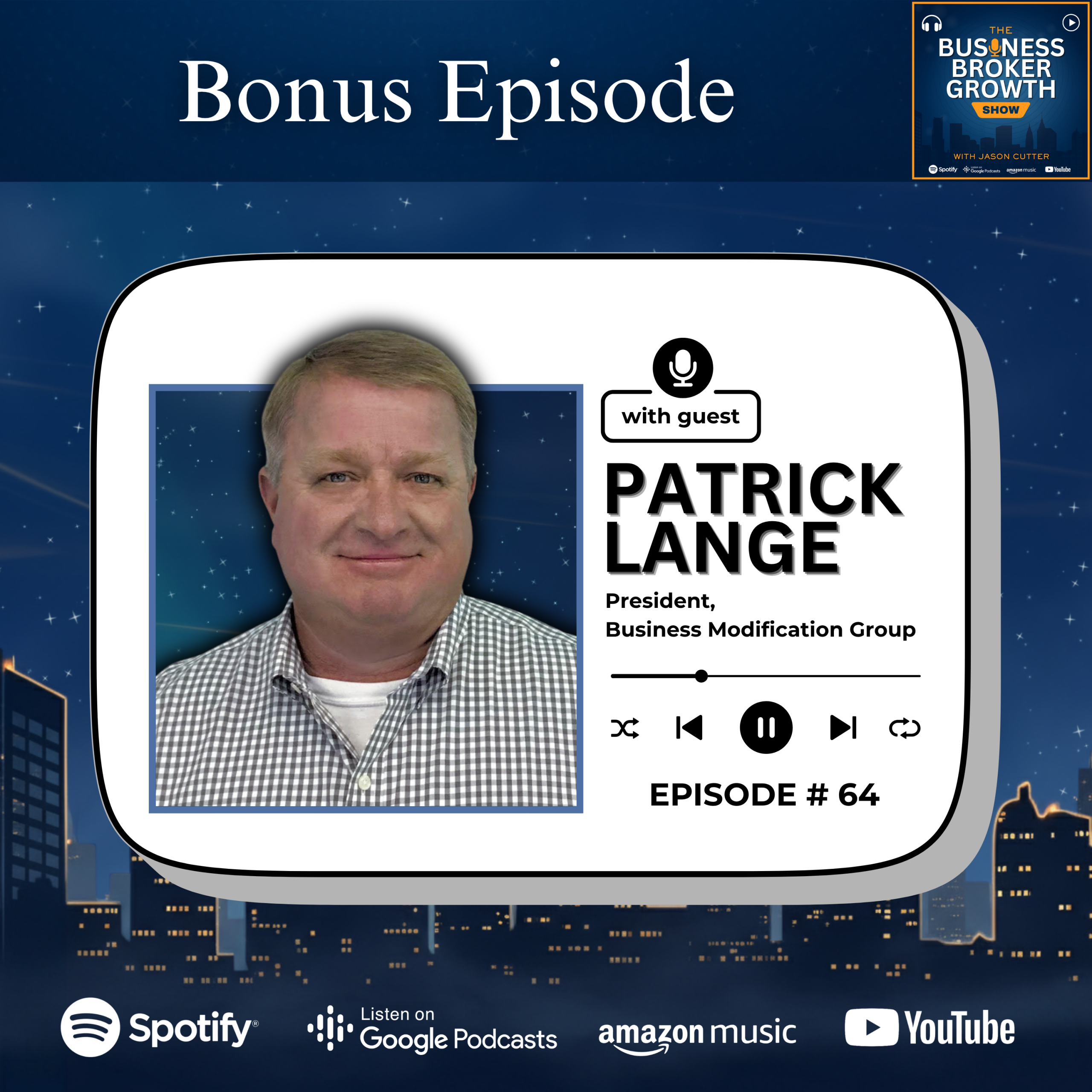 Bonus Episode, with Patrick Lange