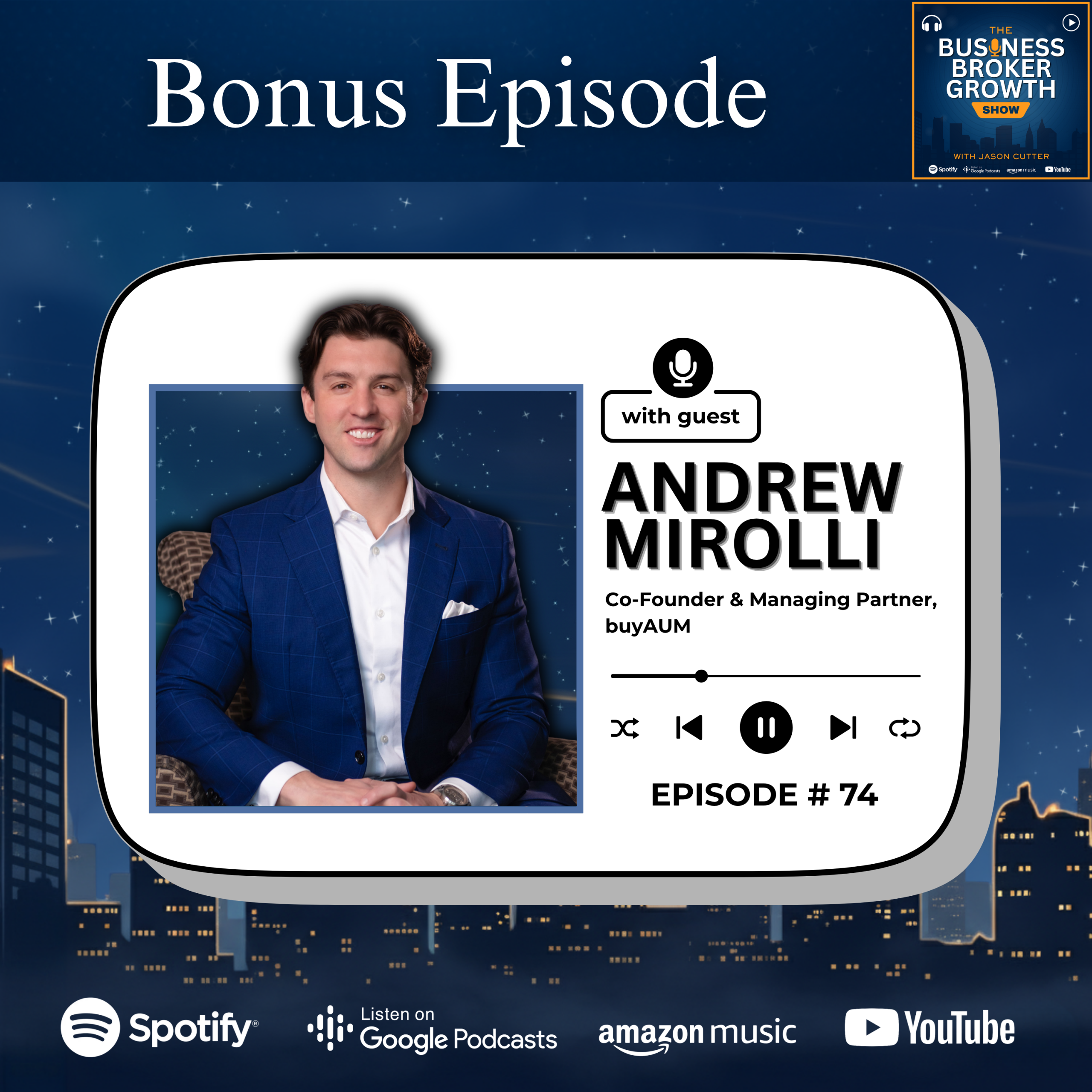 Bonus Episode, with Andrew Mirolli
