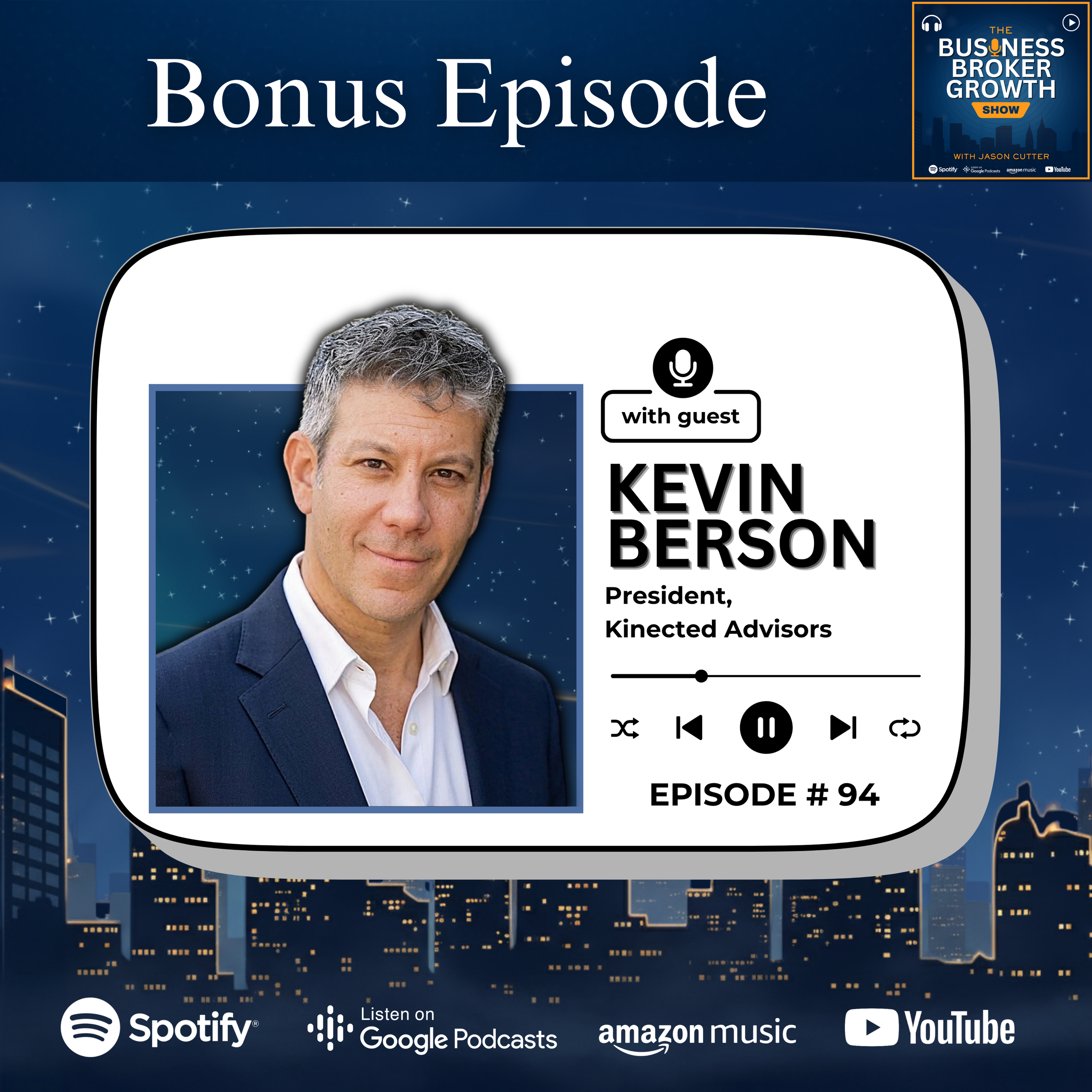Bonus Episode, with Kevin Berson