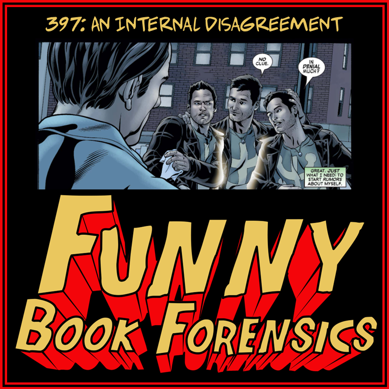 Funny Book Forensics 397 An Internal Disagreement
