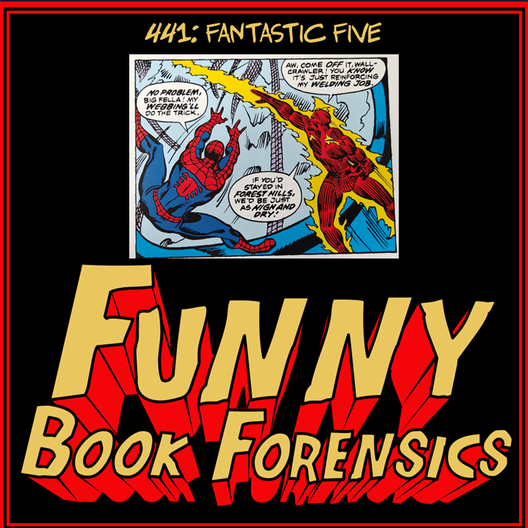 Funny Book Forensics 441 Fantastic Five