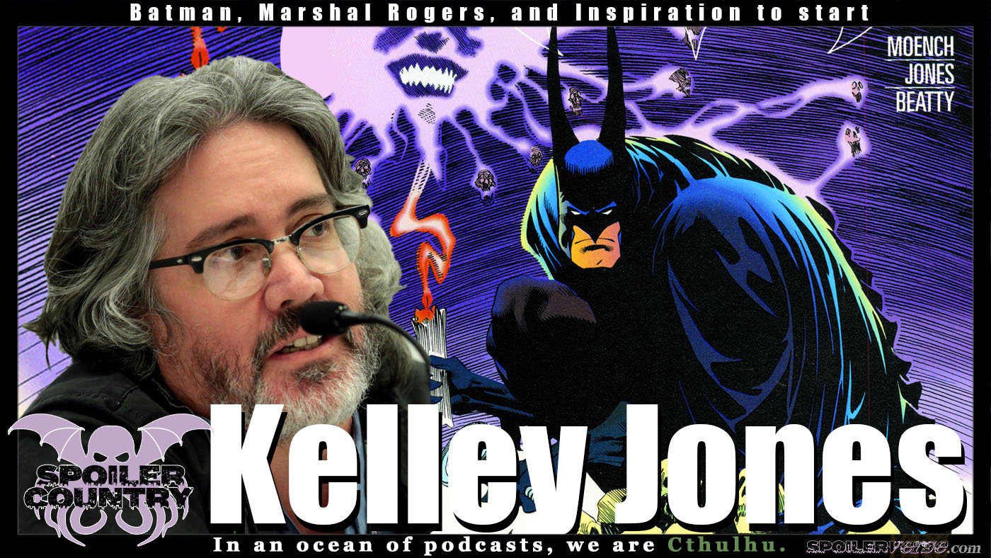Kelley Jones - Batman, Marshal Rogers, and Inspiration to start