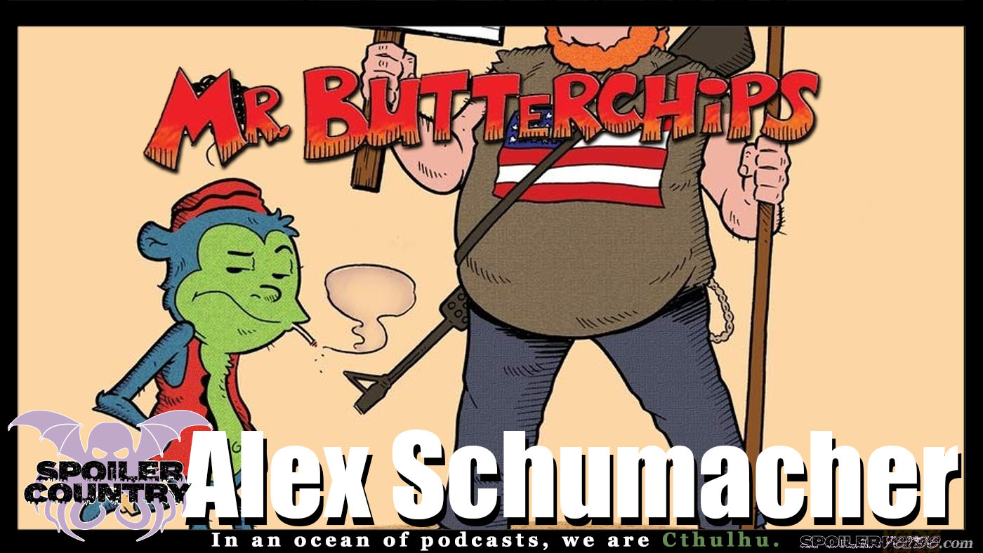 Mr. Butterchips creator Alex Schumacher stops by!