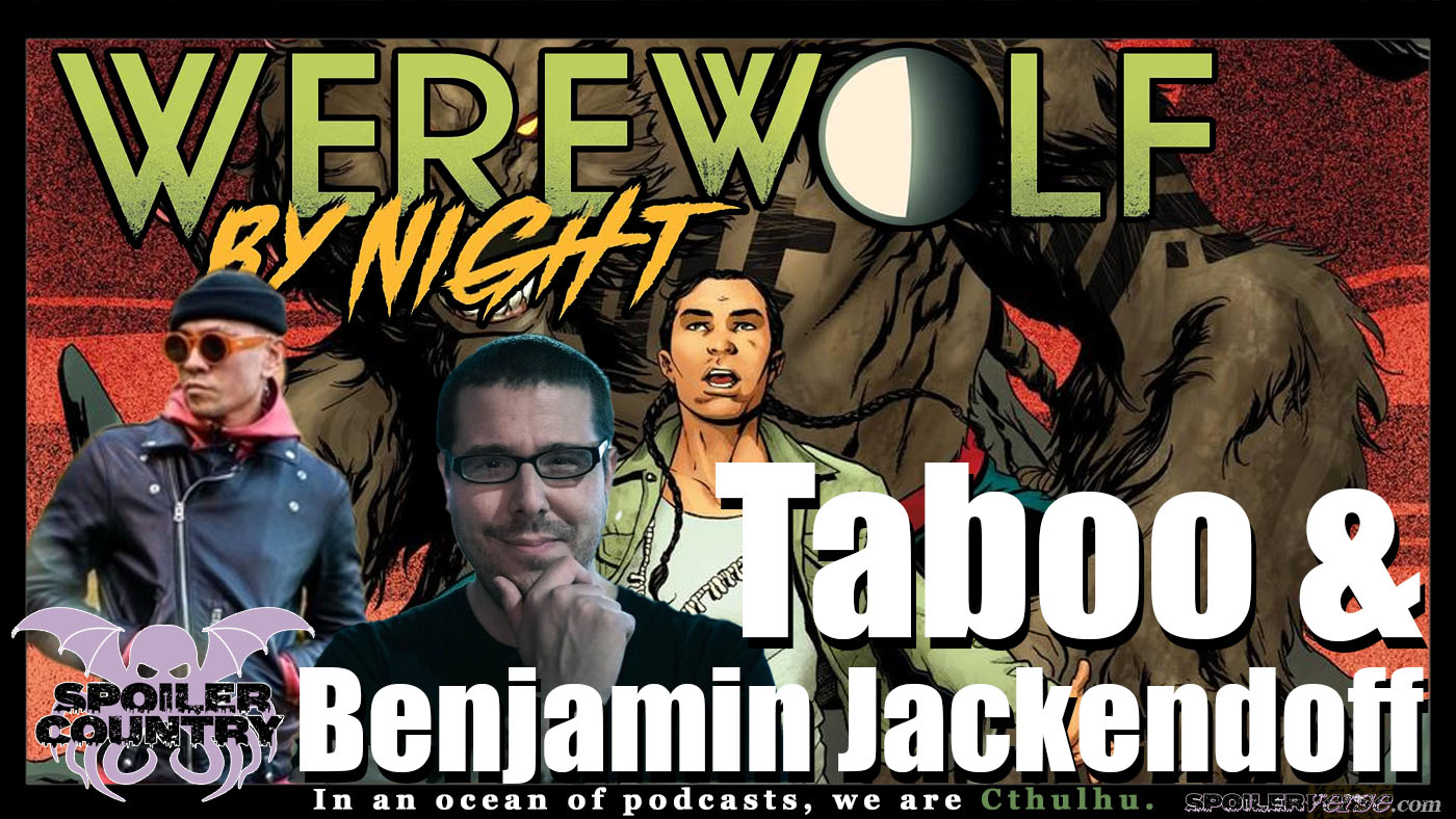 Black Eyed Peas' Taboo and Benjamin Jackendoff talk Werewolf by night!