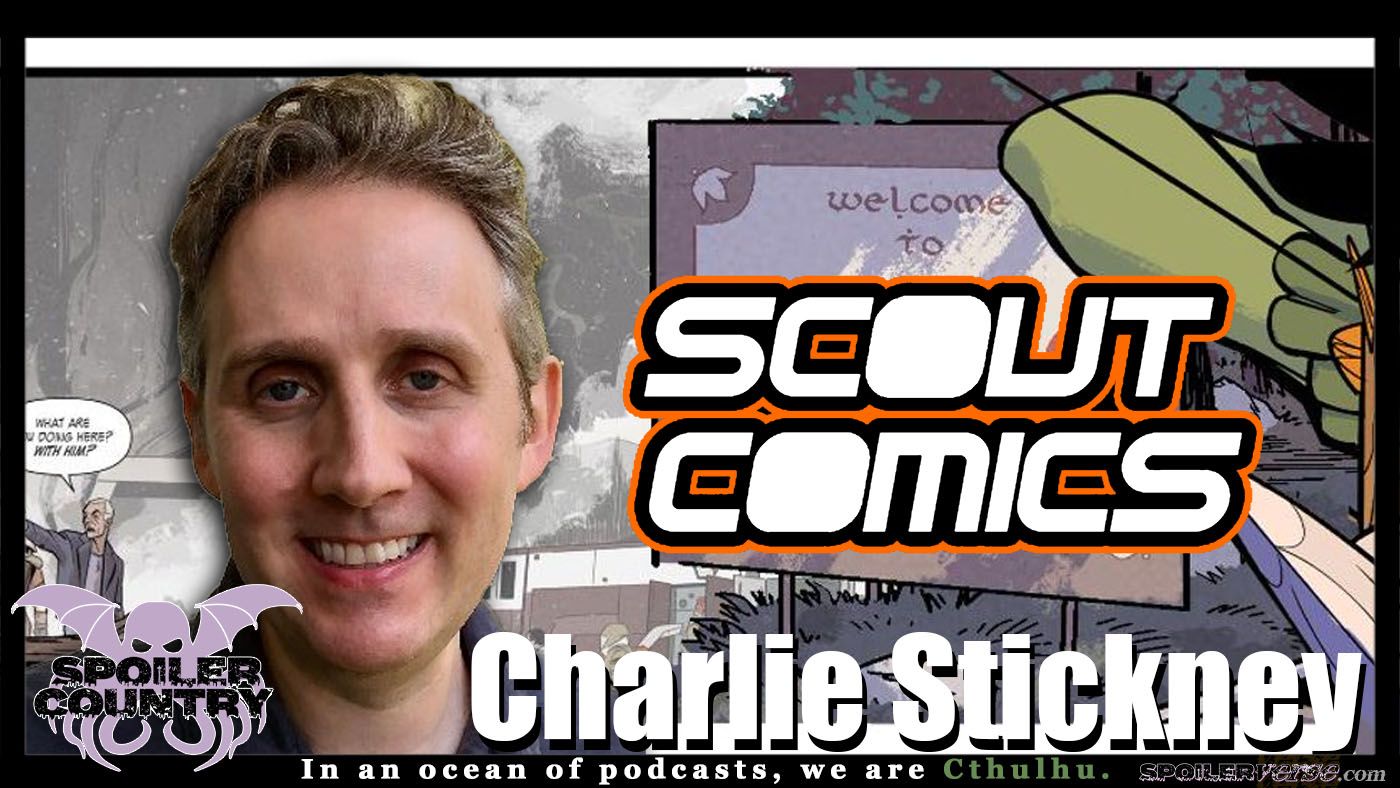 Charlie Stickney - Co-Publisher of Scout Comics!