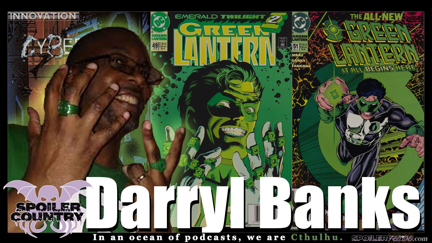 Co-Creator of Kyle Rayner, Green Lantern artist Darryl Banks!