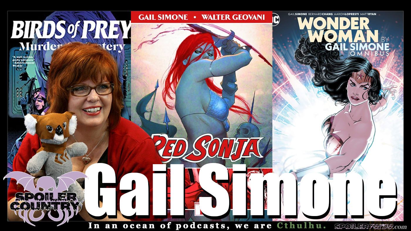Gail Simone - Birds of Prey! Batgirl! Red Sonja! Wonder Woman!