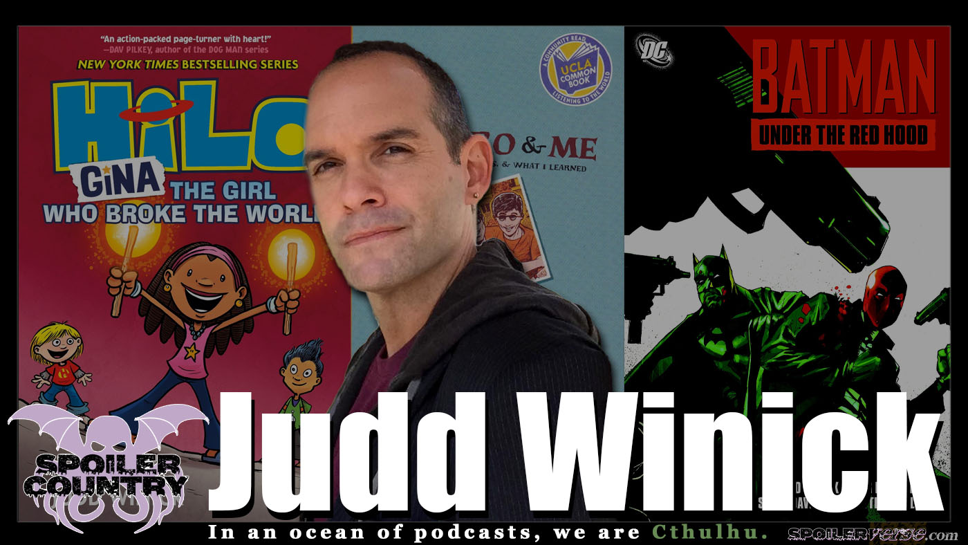 HiLo and Red Hood Creator Judd Winick! (He was also on MTV's The Real World)