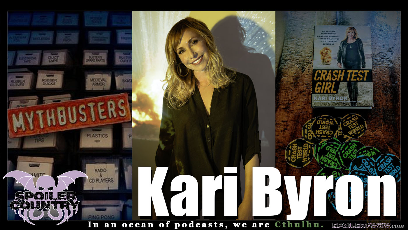 Kari Byron - Crash Test World! Mythbusters!