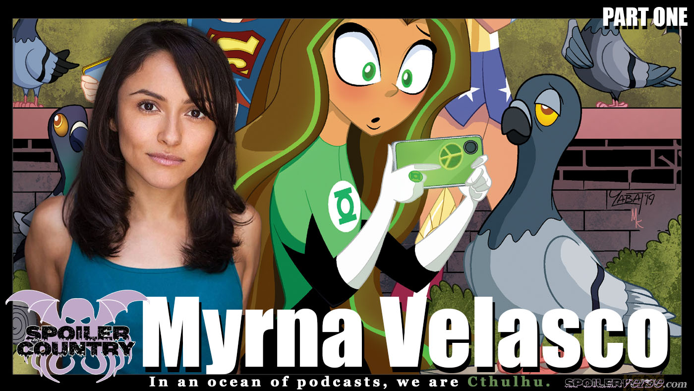 Myrna Velasco - Green Lantern Jessica Cruz on DC Super Hero Girls!