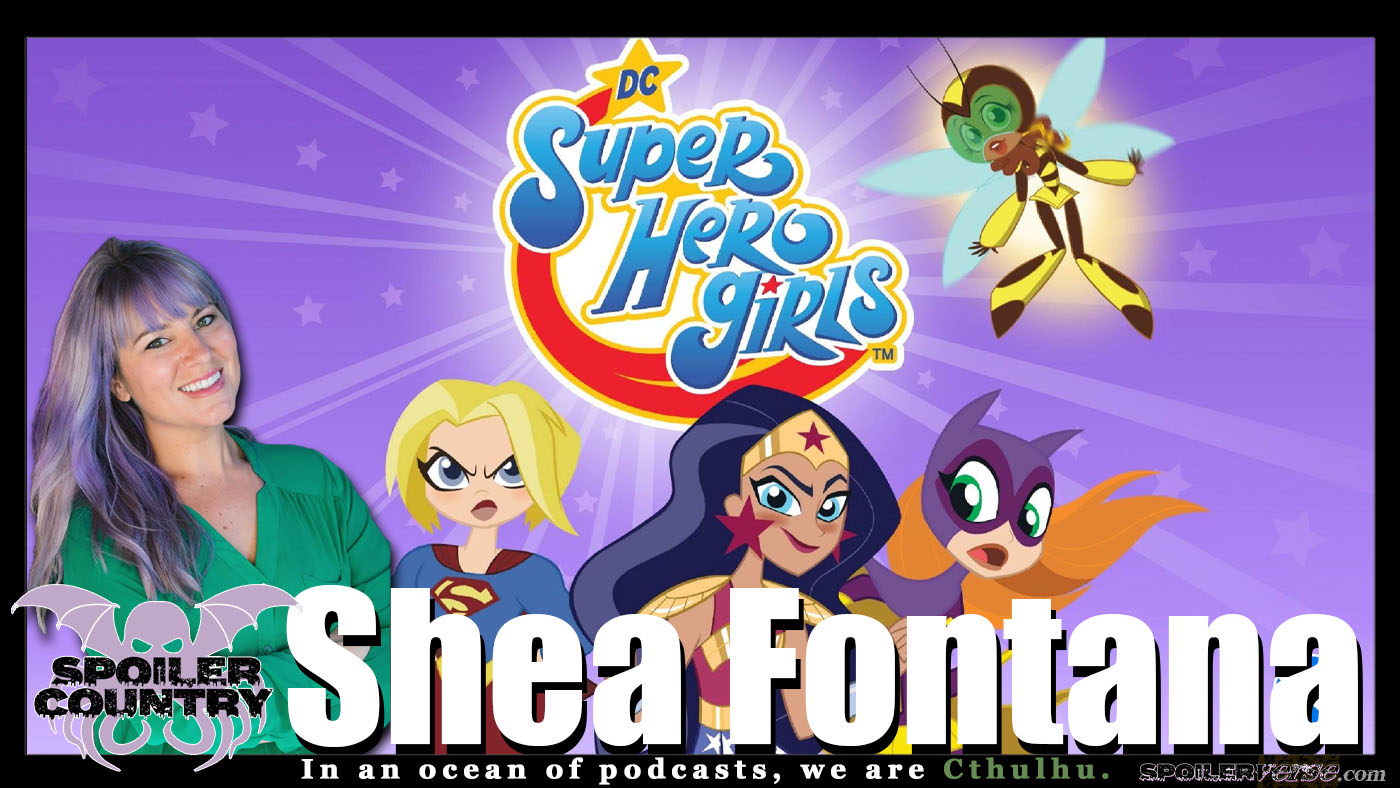 DC Super Hero Girls Shea Fontana! Special guest interviewers Saidey and Tegan!