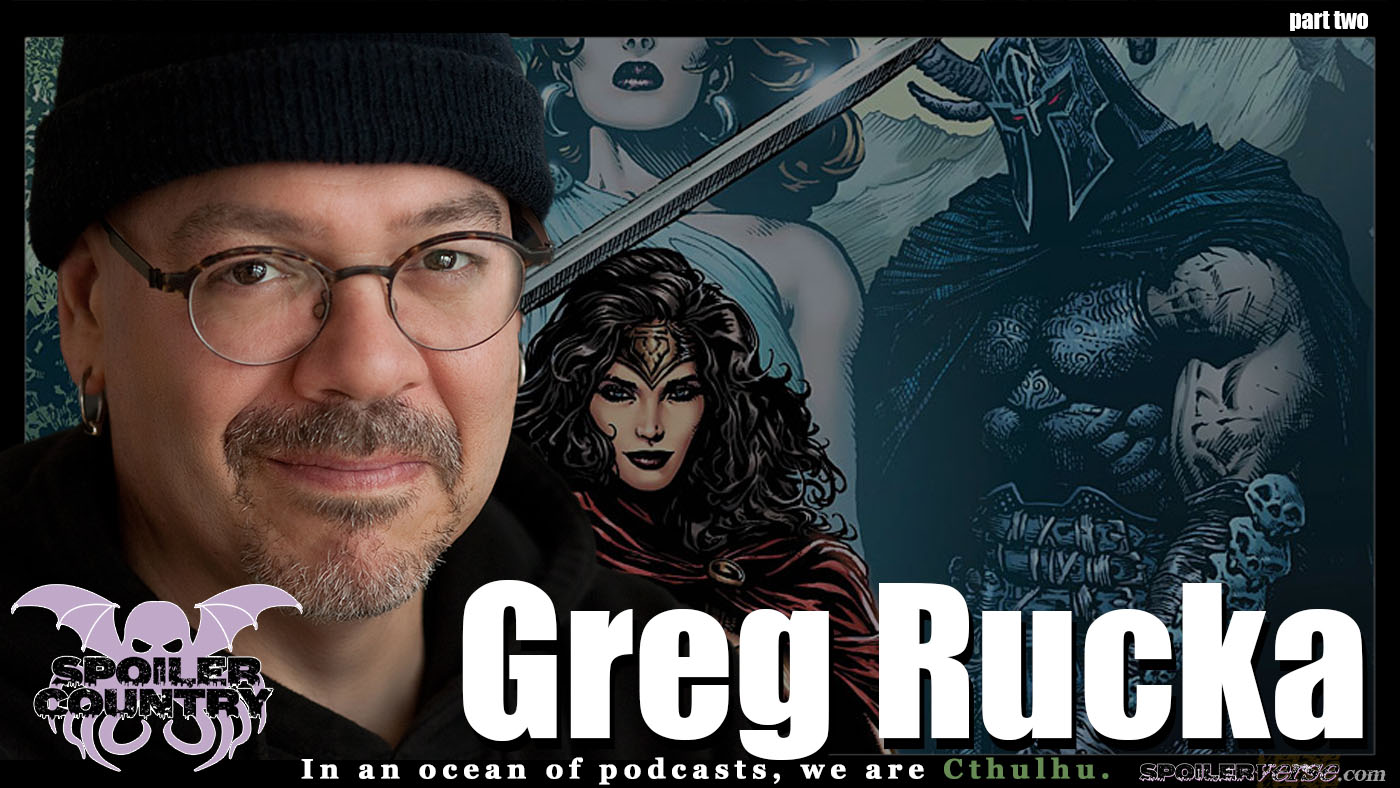 Greg Rucka - Gotham Central, Wonder Woman, New 52 and more!