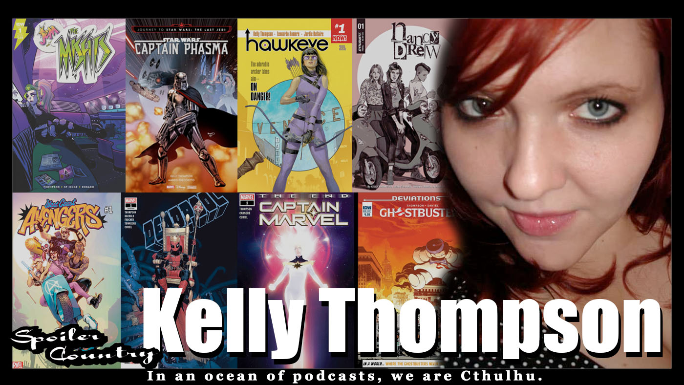 Kelly Thompson - Deadpool! Hawkeye! Captain Marvel! West Coast Avengers! Jem!