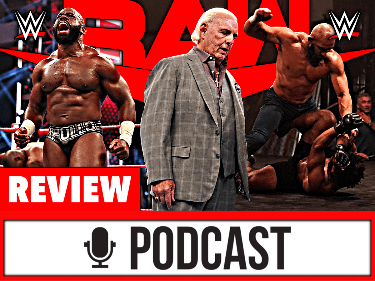 WWE RAW Review - SOGAR RIC FLAIR! - 10.08.20 (Wrestling Podcast Deutsch)