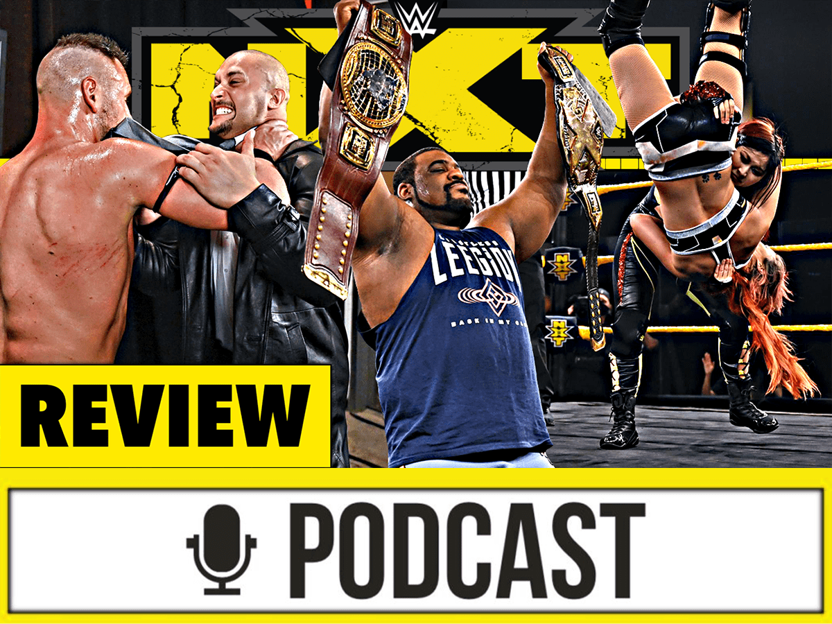 WWE NXT Review - IN DIE GUMMIZELLE! - 15.07.20 (Wrestling Podcast Deutsch)