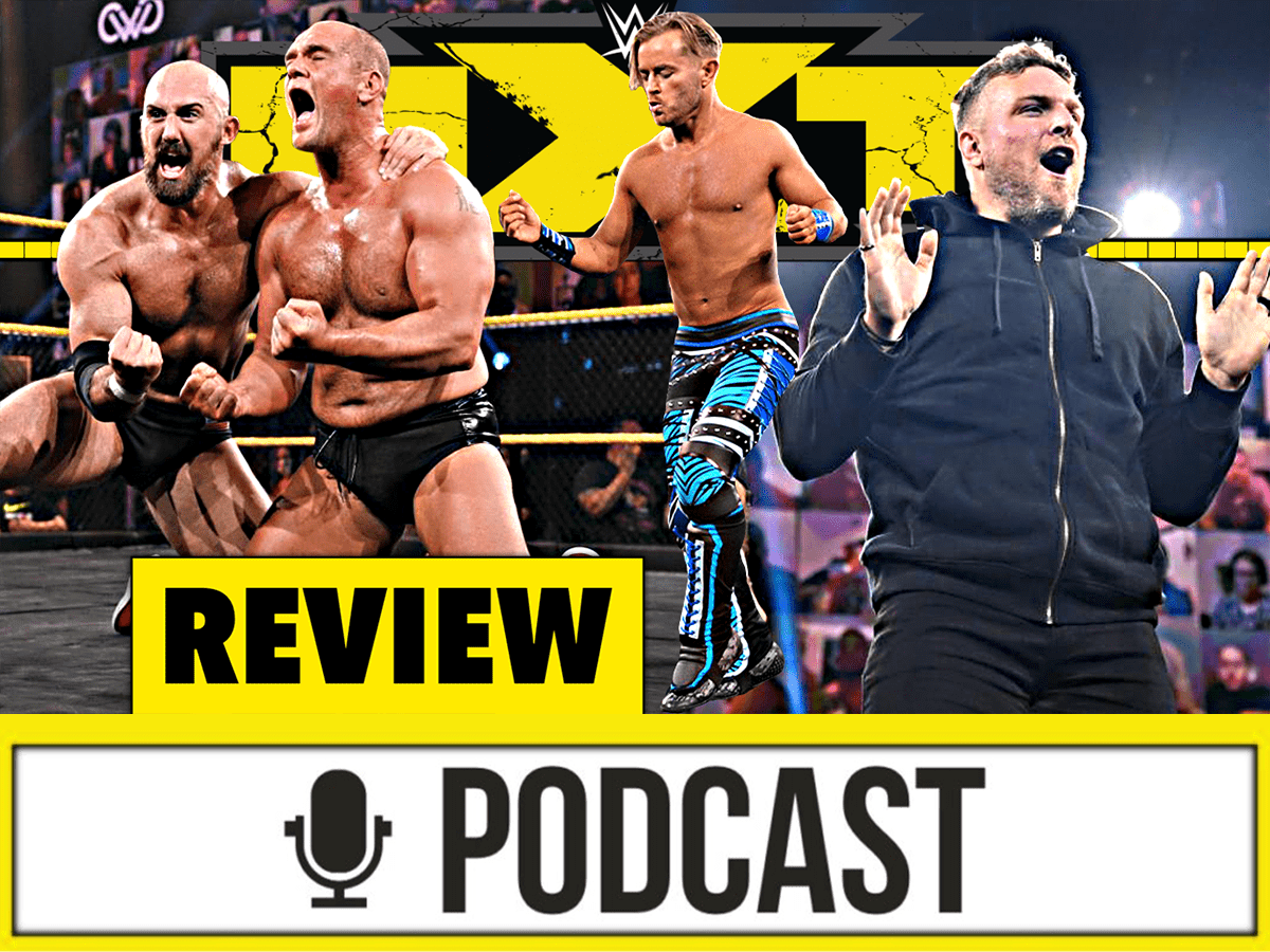 WWE NXT Review - DANCING CHRIS - 21.10.20 (Wrestling Podcast Deutsch)