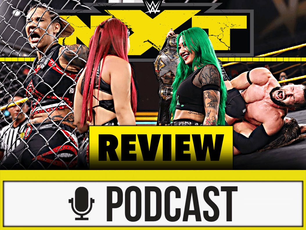 WWE NXT Review - GOLDREGEN -  08.09.20 (Wrestling Podcast Deutsch)