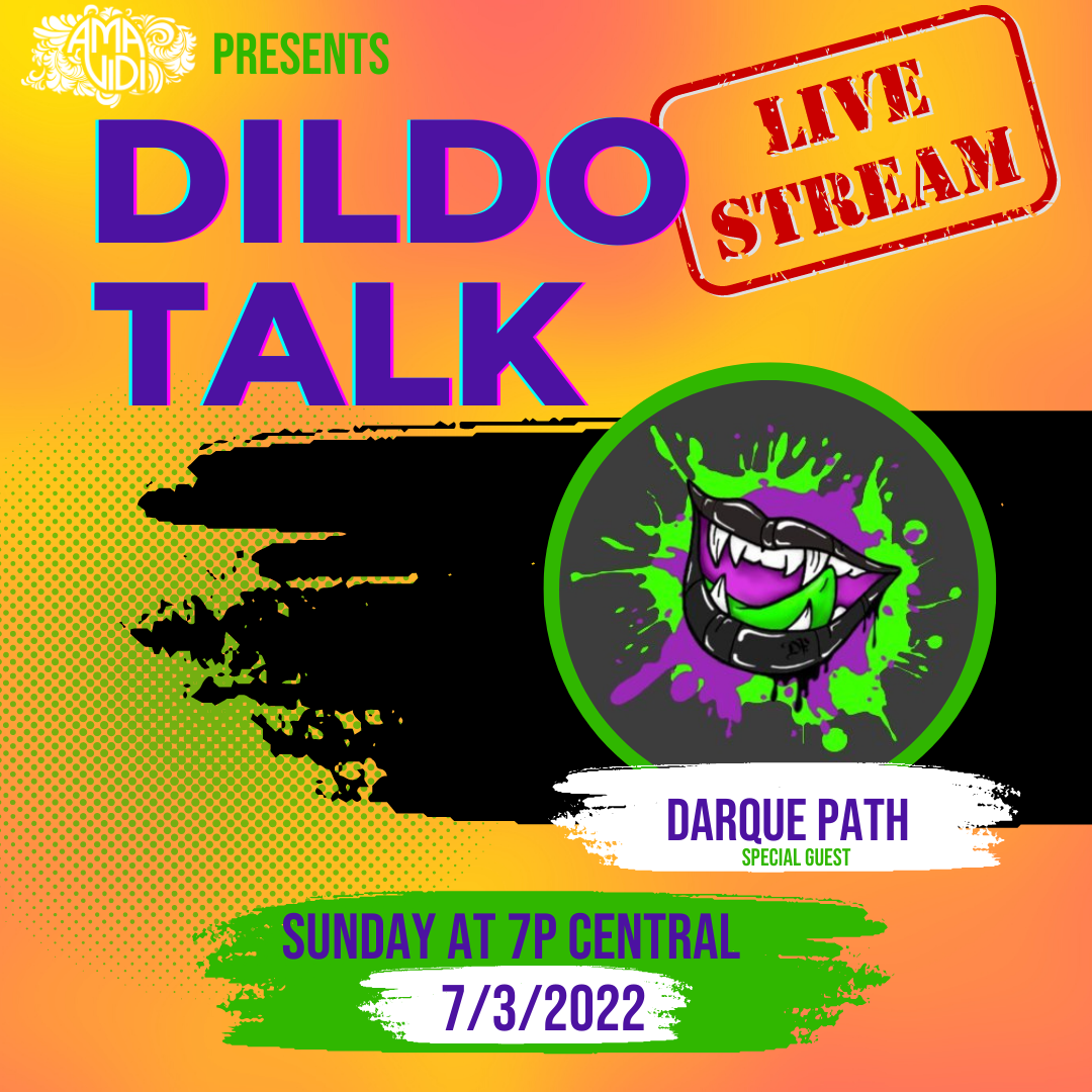 "Darkness Down Under" - Manda from Darque Path on Dildo Talk LIVE presented by Amavidi