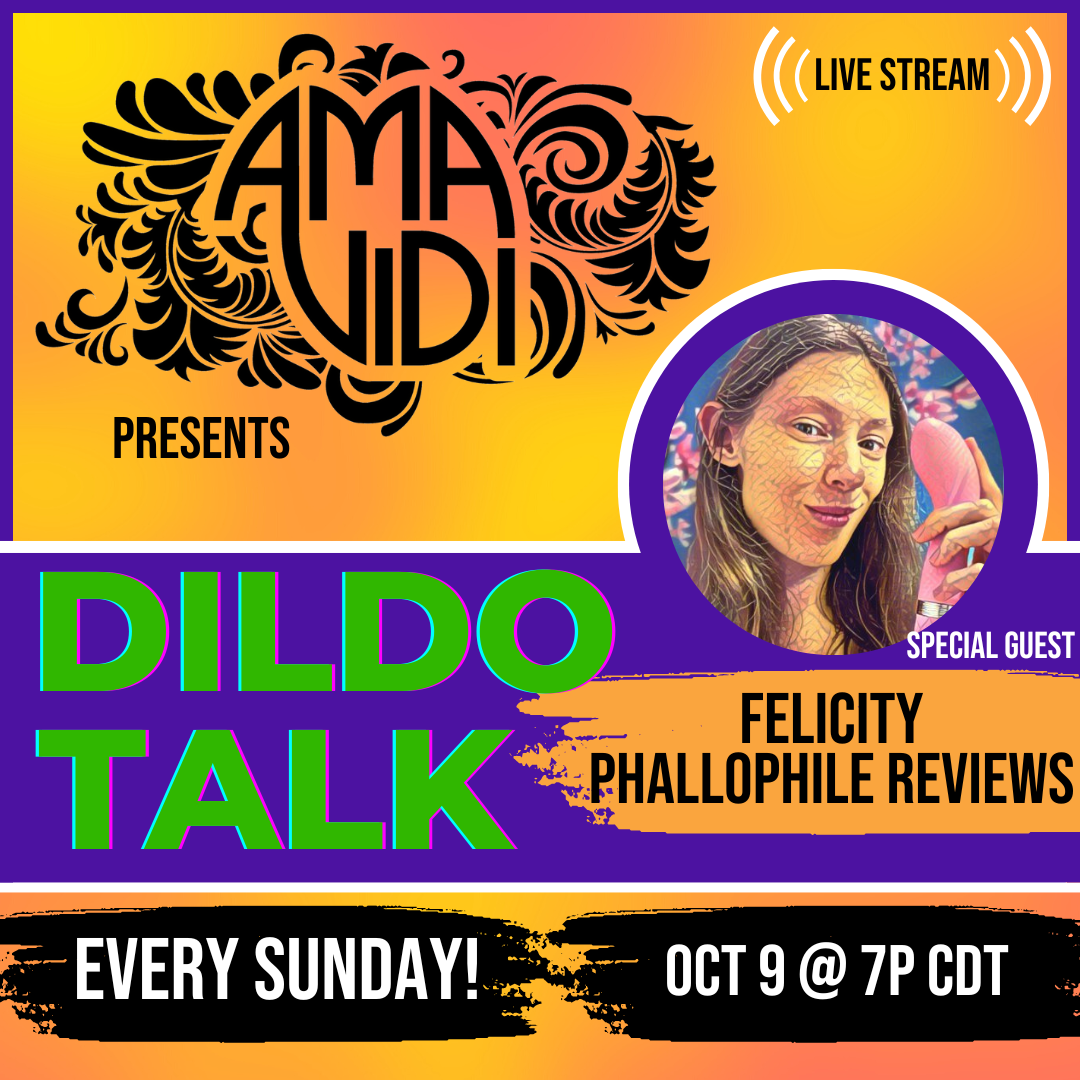 Felicity of Phallophile Reviews Joins the Live Stream!! - Dildo Talk 19