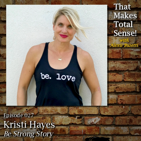 Episode 027 - Kristi Hayes of Be Strong Story